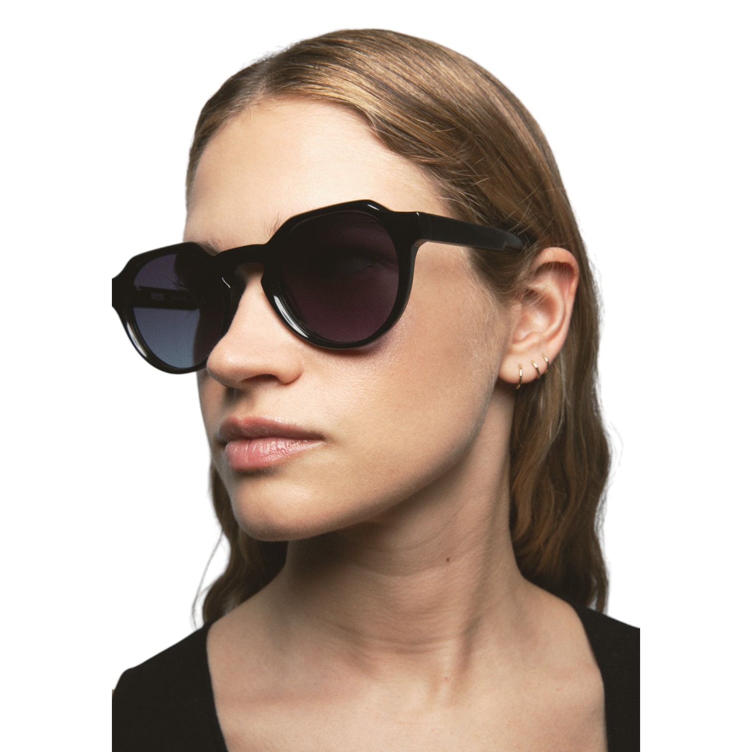 Kaleos Janney Siyah Unisex Güneş Gözlüğü - Görsel 4