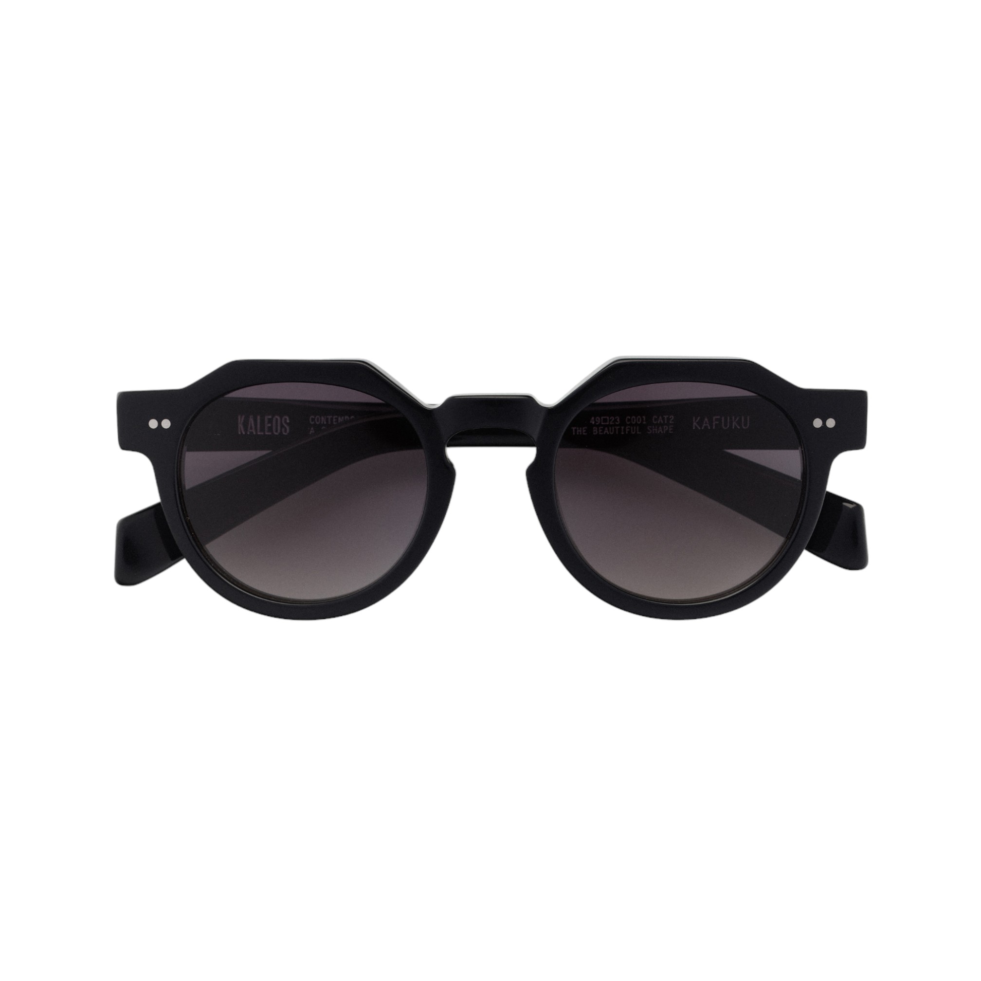 Kaleos Kafuku Siyah Unisex Güneş Gözlüğü