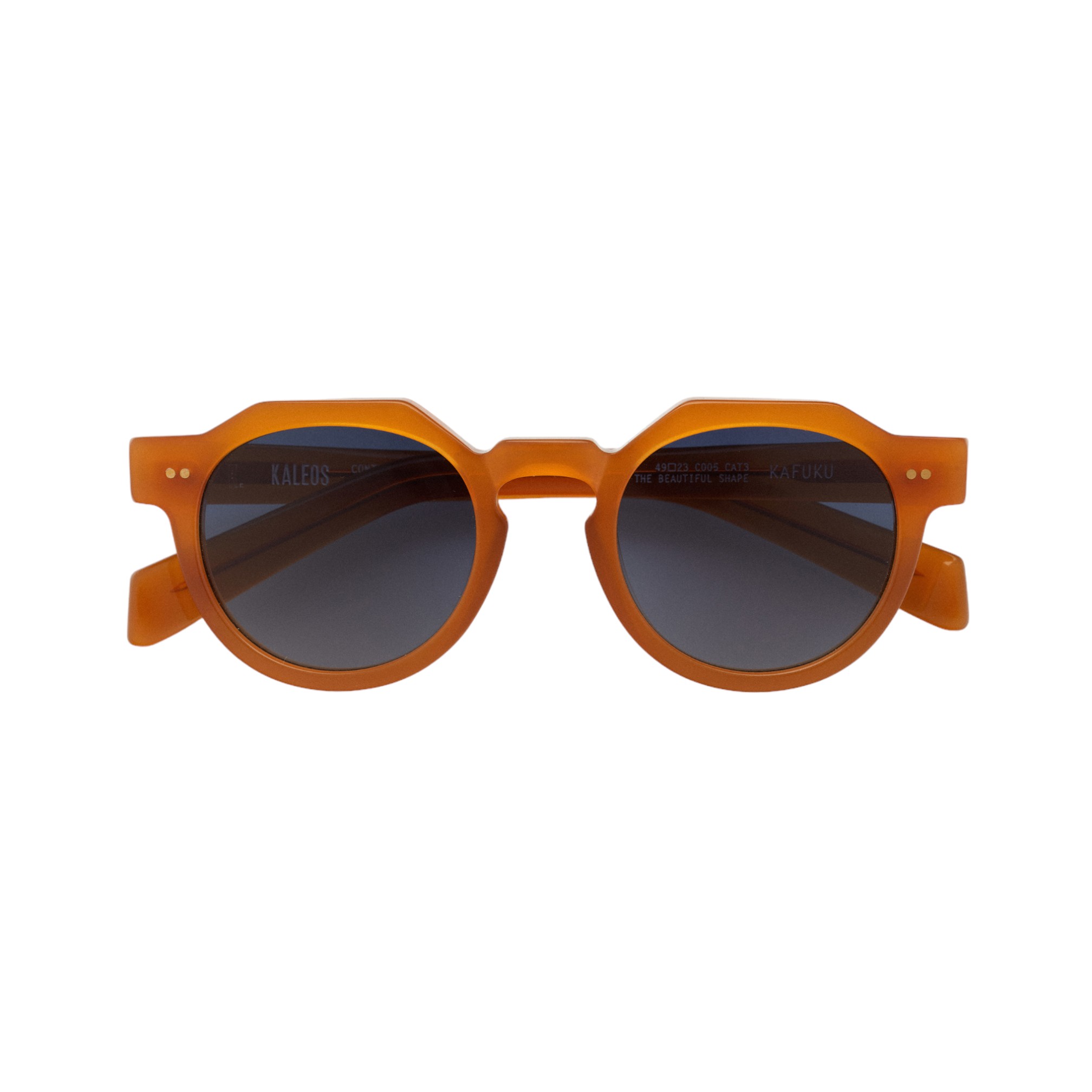 Kaleos Kafuku Bal Rengi Unisex Güneş Gözlüğü