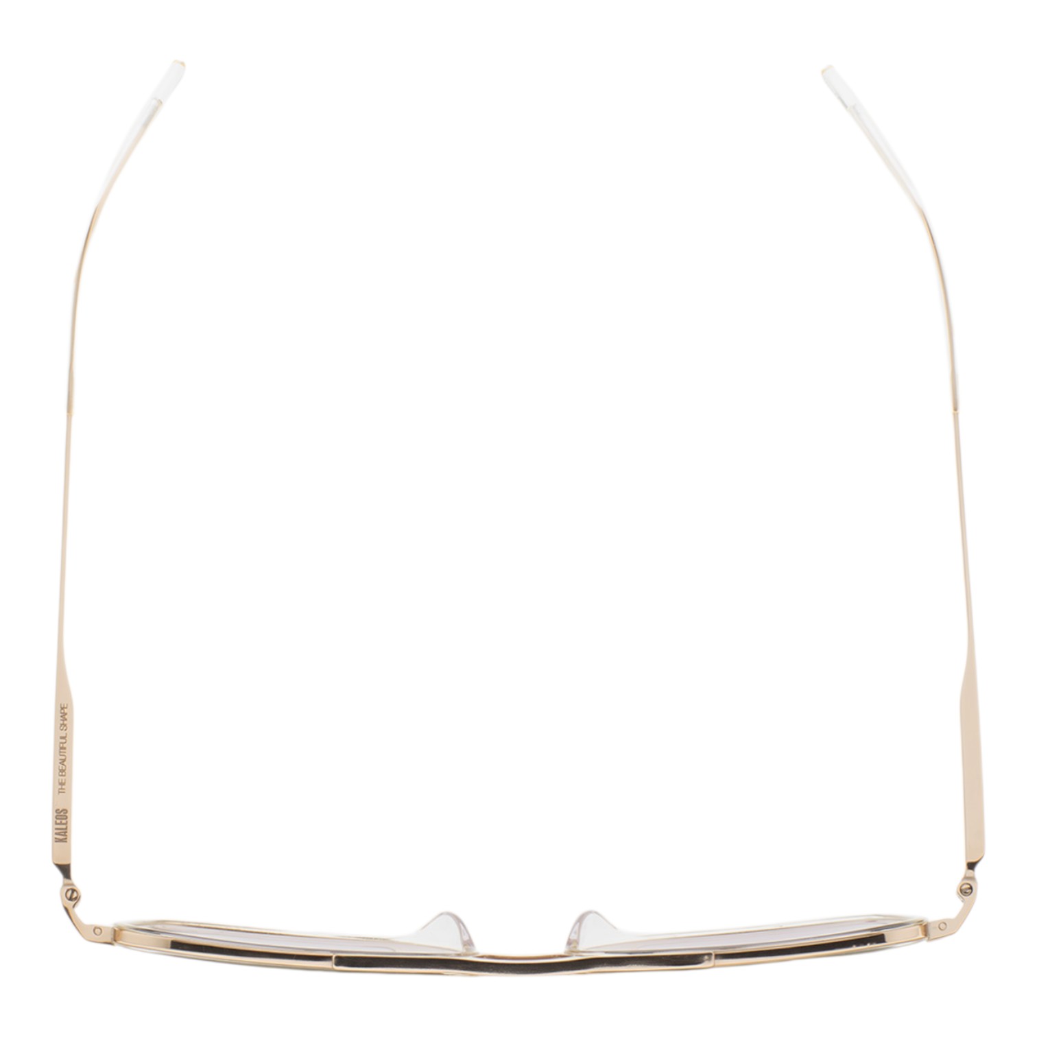 Kaleos Kasten Altın Titanyum Unisex Güneş Gözlüğü - Görsel 3