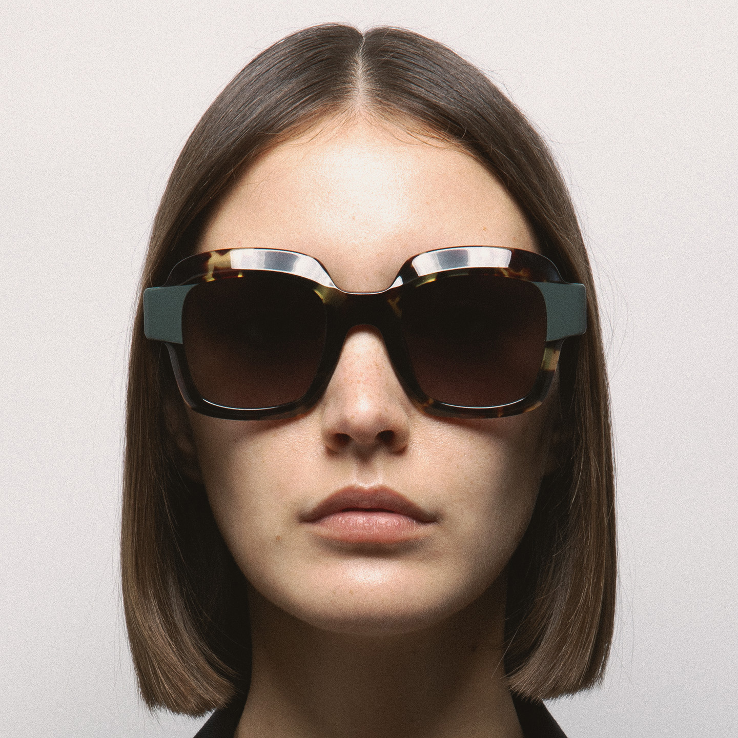 Kaleos Lynn Leopar Kadın Güneş Gözlüğü - Görsel 5