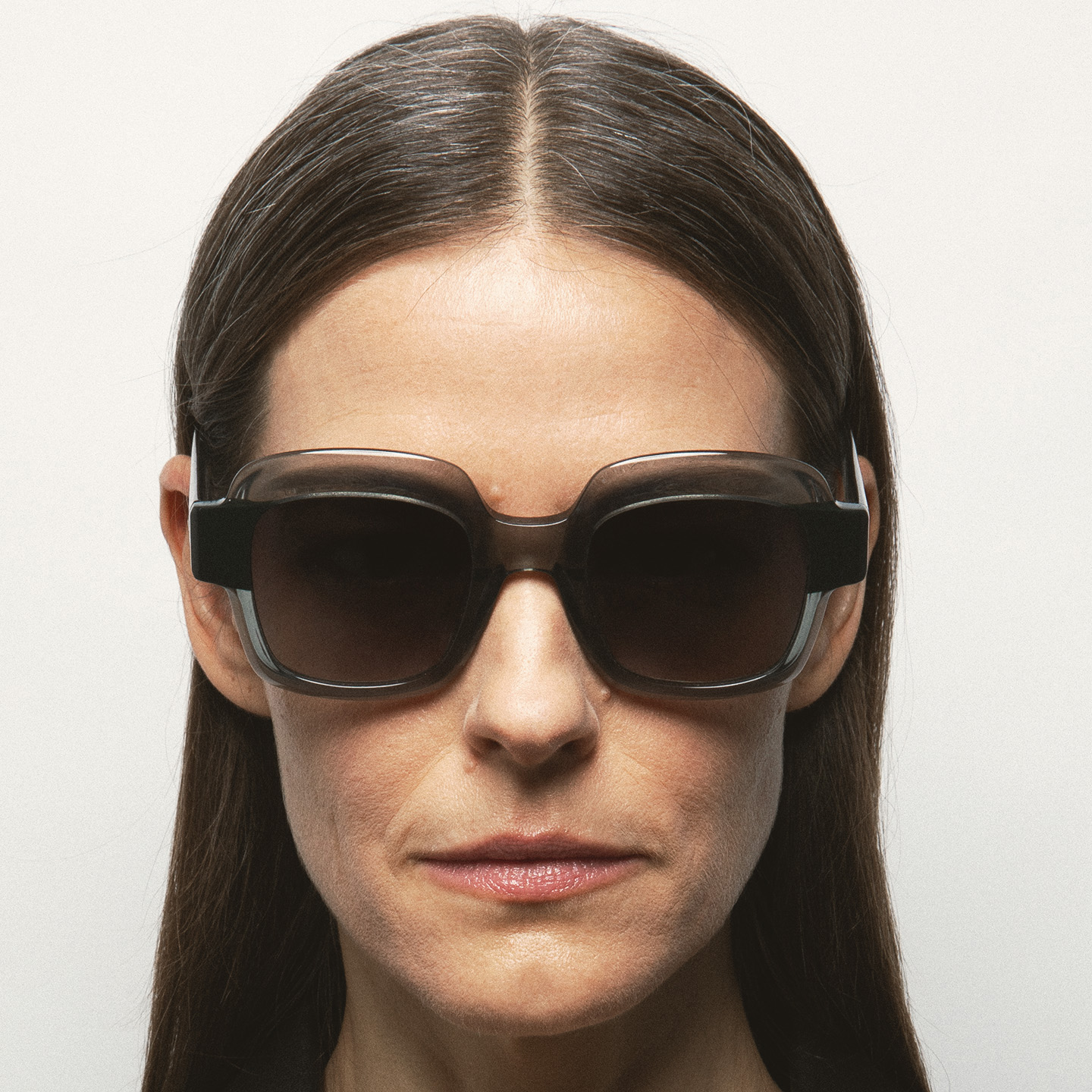 Kaleos Lynn Füme Şeffaf Kadın Güneş Gözlüğü - Görsel 5