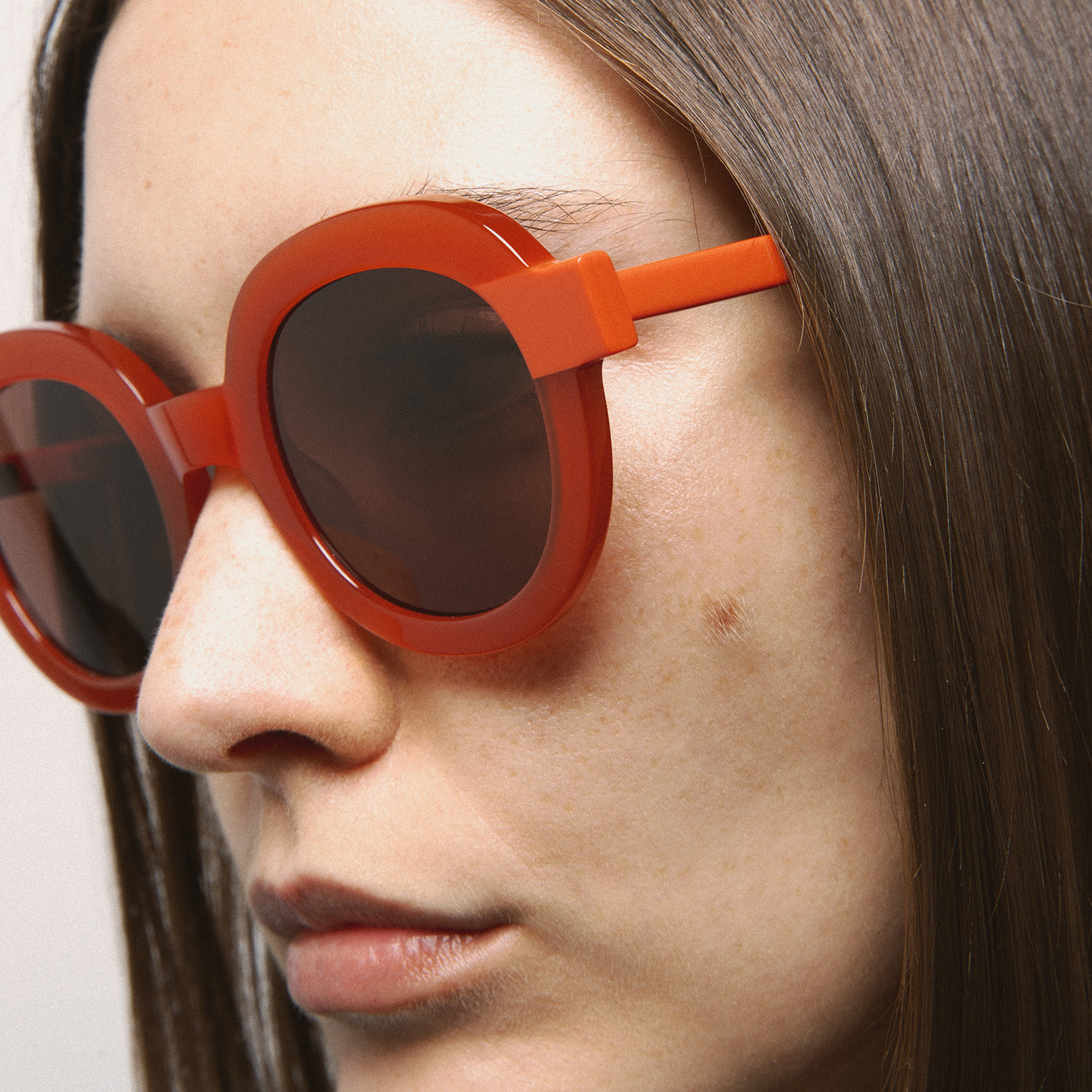 Kaleos Macguff Turuncu Kadın Güneş Gözlüğü - Görsel 4