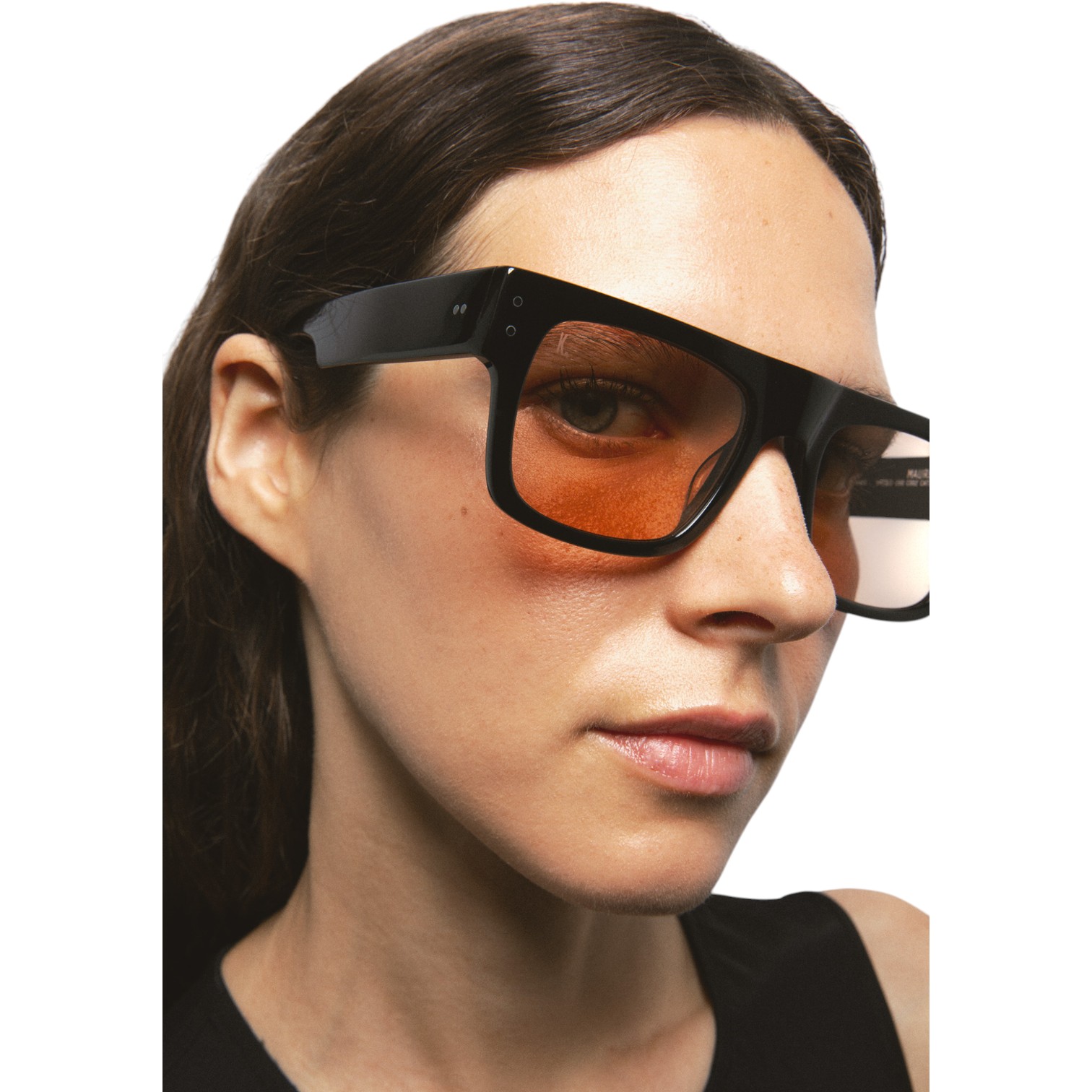 Kaleos Maurer Siyah Turuncu Fotokromik Unisex Güneş Gözlüğü - Görsel 2