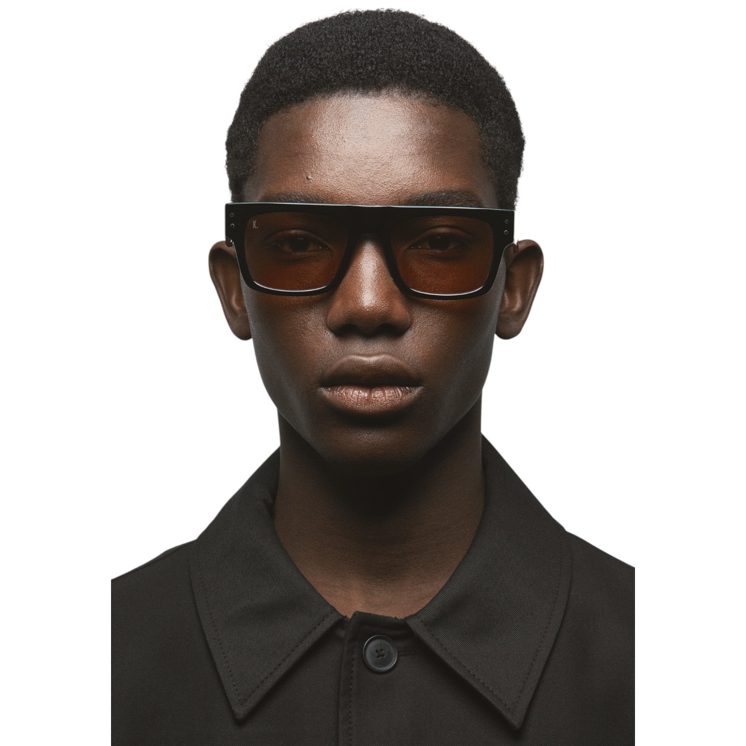 Kaleos Maurer Siyah Turuncu Fotokromik Unisex Güneş Gözlüğü - Görsel 4