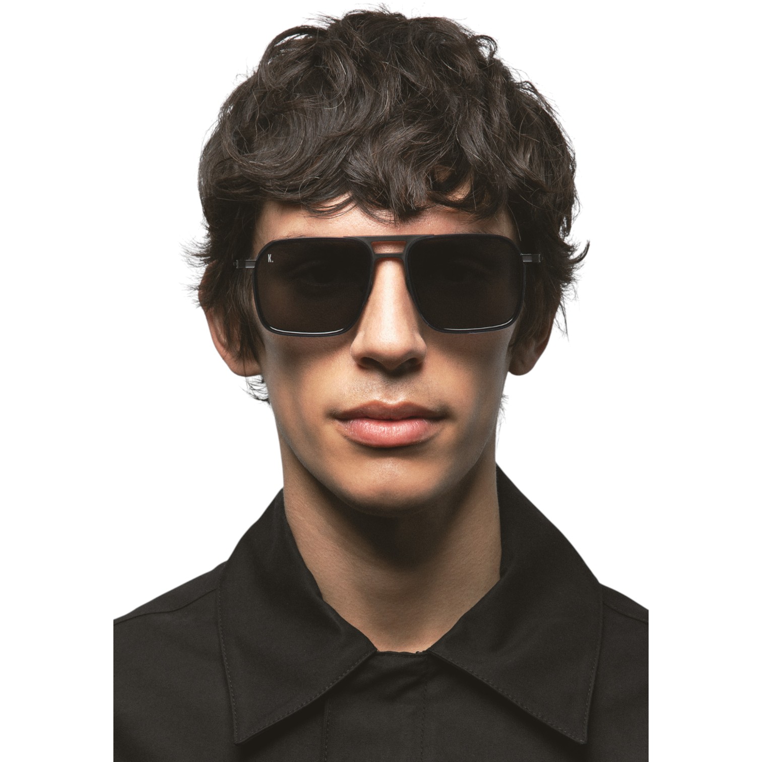 Kaleos Messer Gri Titanyum Unisex Güneş Gözlüğü - Görsel 5