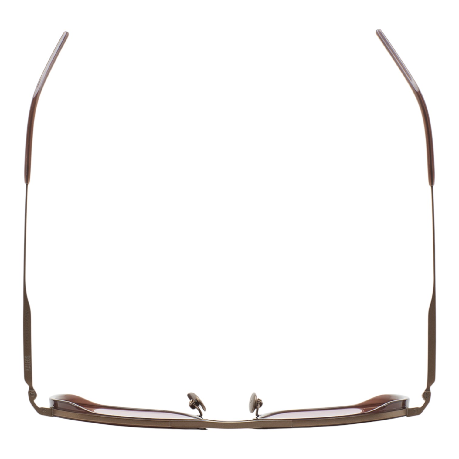 Kaleos Messer Kahverengi Titanyum Unisex Güneş Gözlüğü - Görsel 3