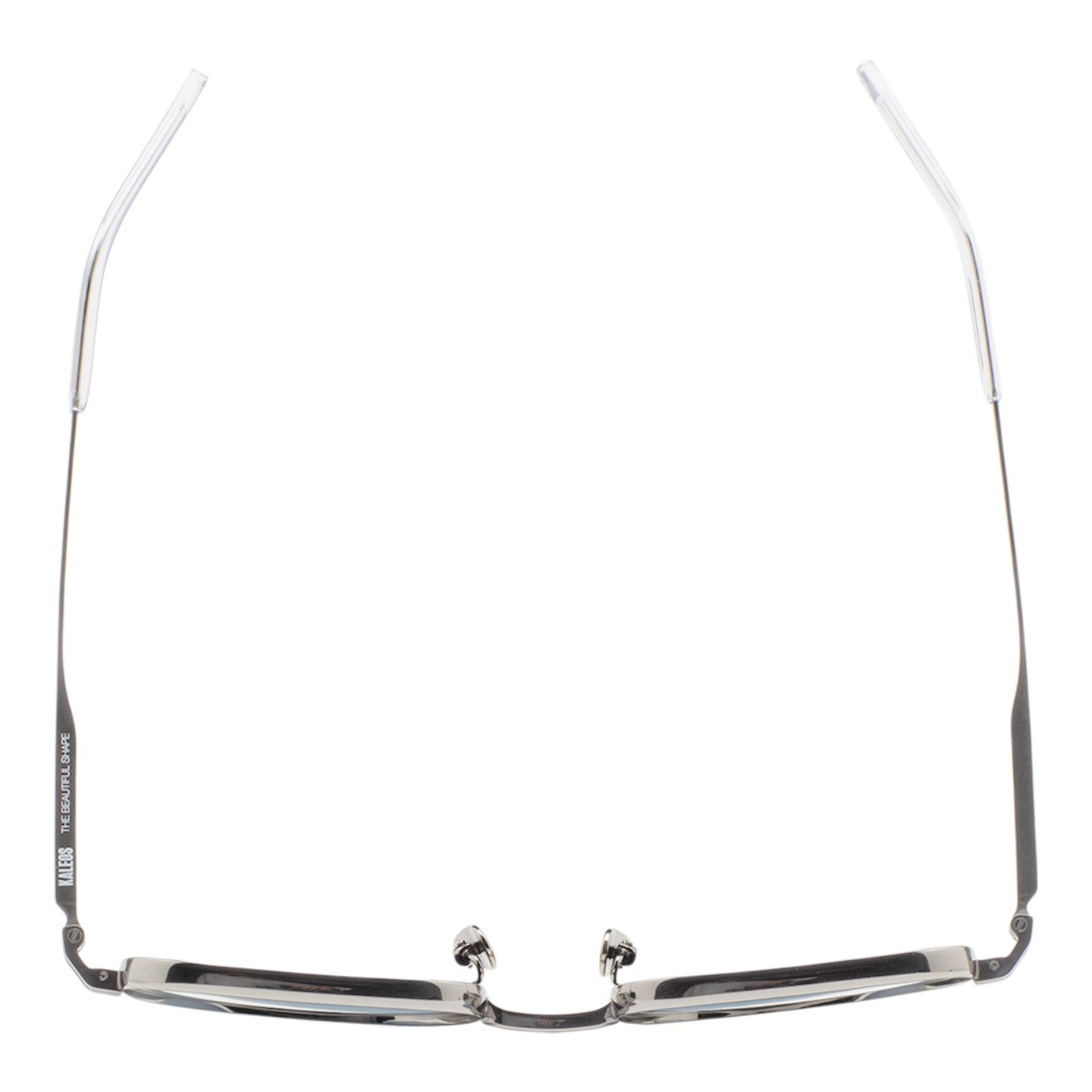 Kaleos Monk Gümüş Lacivert Unisex Titanyum Güneş Gözlüğü - Görsel 2