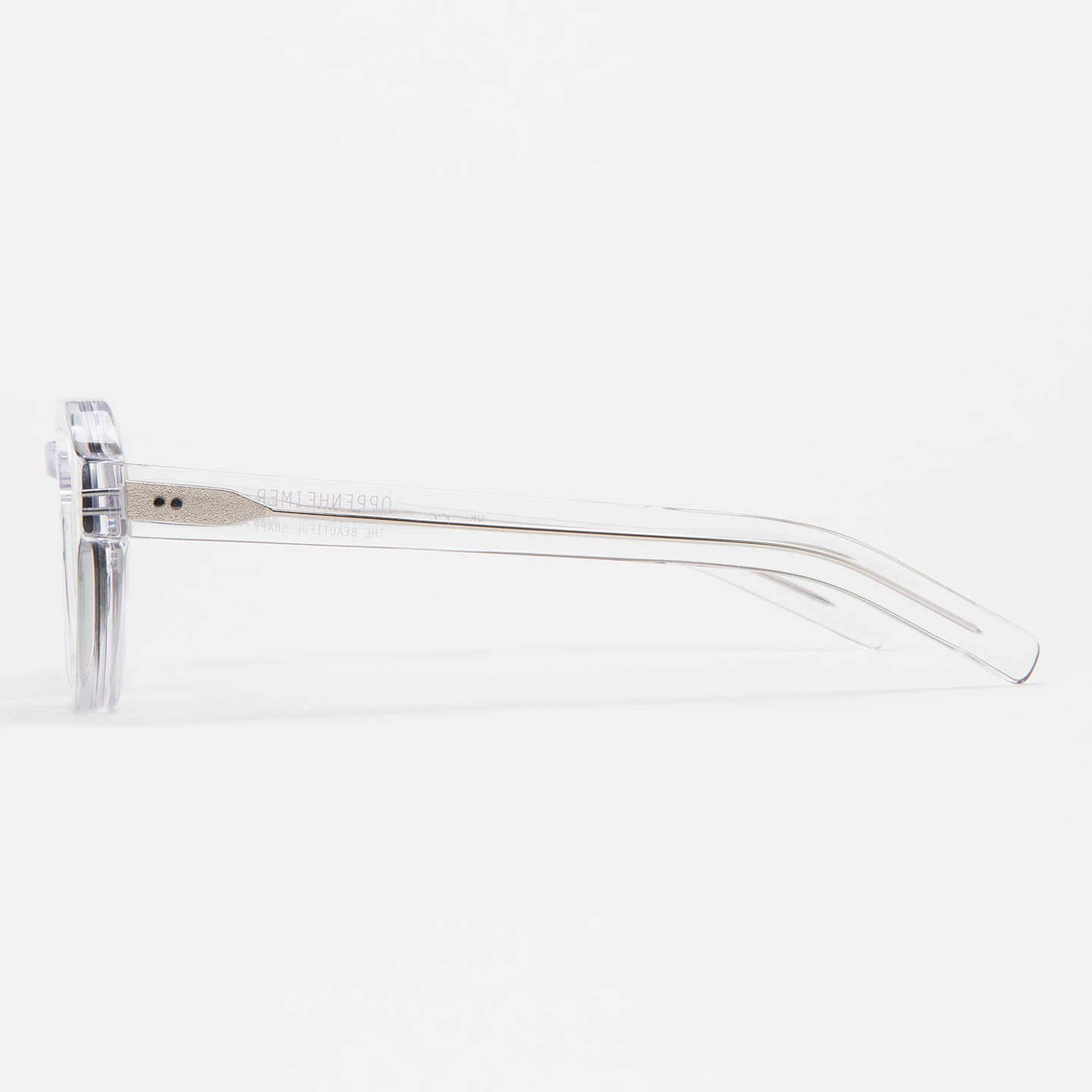 Kaleos Oppenheimer Şeffaf Unisex Güneş Gözlüğü - Görsel 3