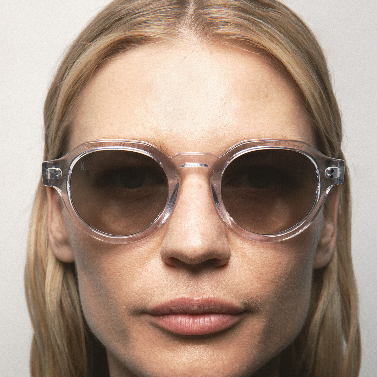 Kaleos Oppenheimer Şeffaf Unisex Güneş Gözlüğü - Görsel 5