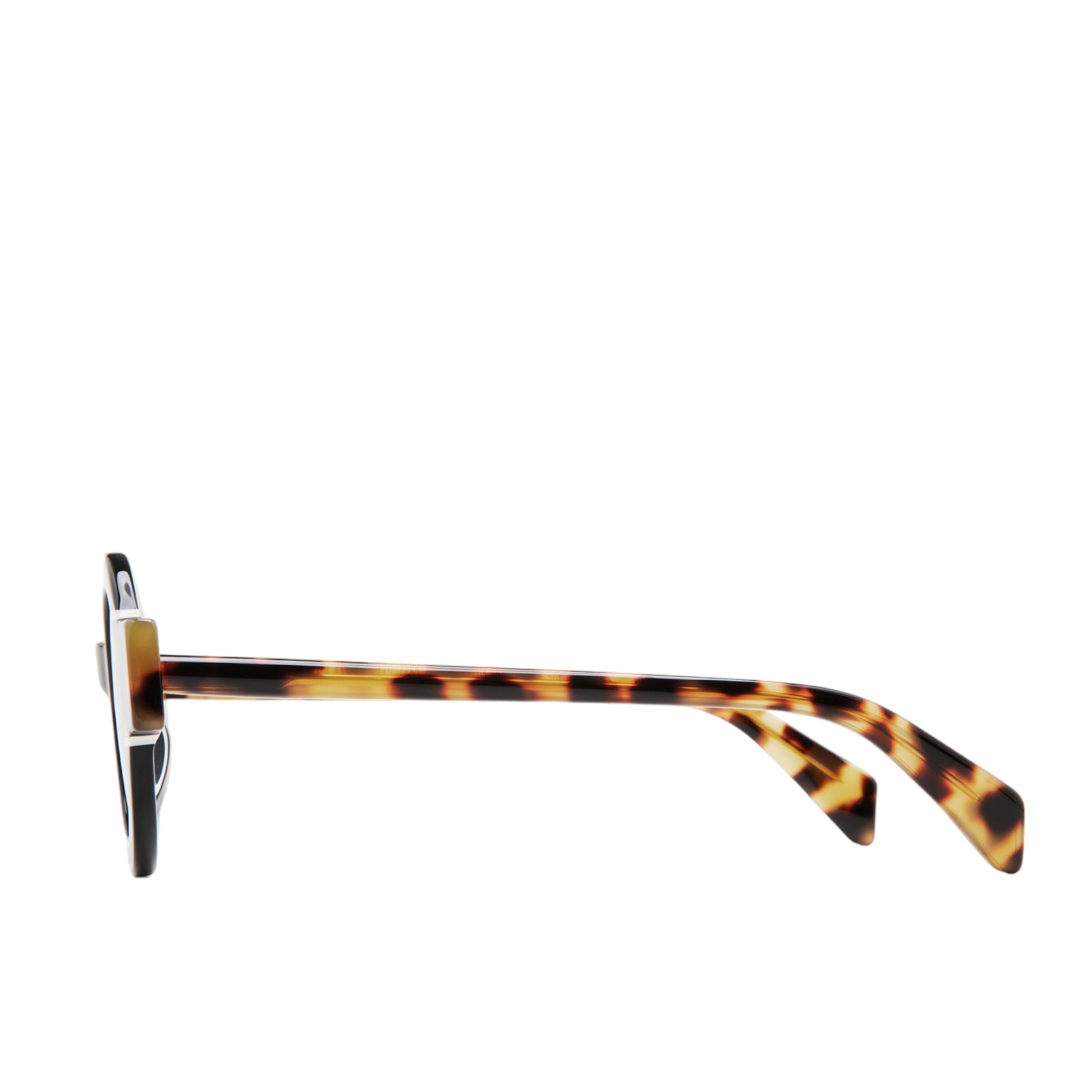 Kaleos Patrick Siyah Leopar Kadın Güneş Gözlüğü - Görsel 3