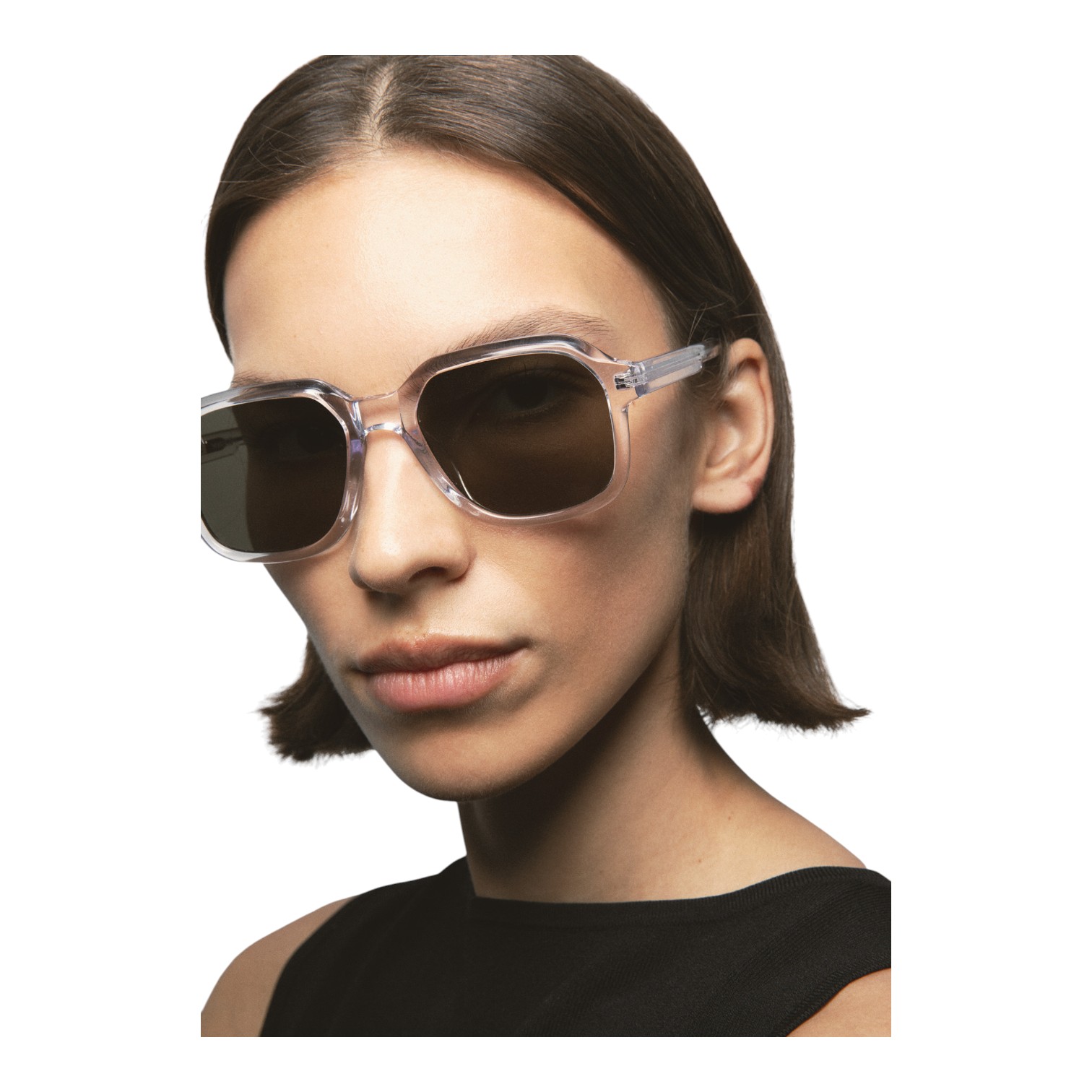 Kaleos Quick Şeffaf Unisex Güneş Gözlüğü - Görsel 2