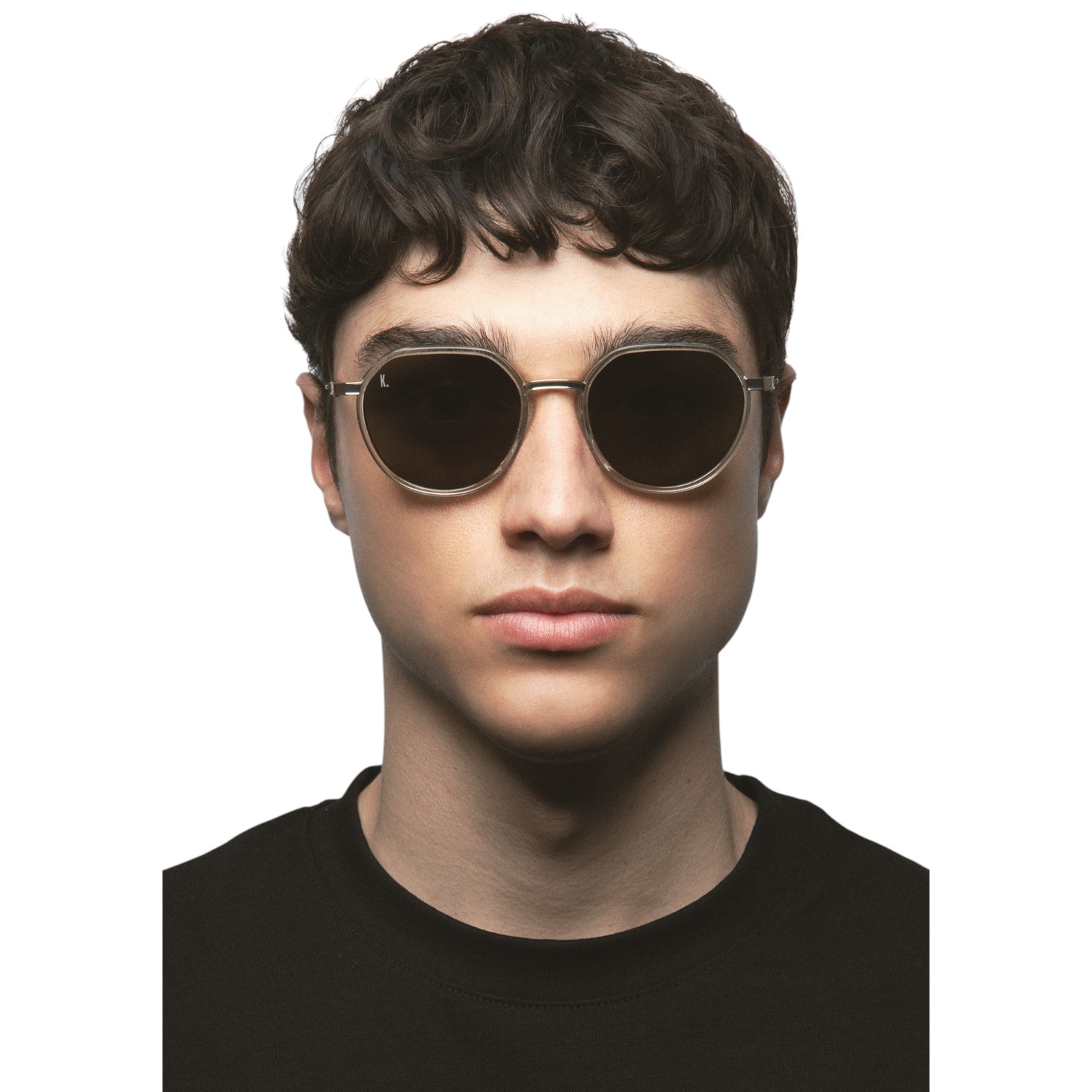 Kaleos Siefert Altın Titanyum Unisex Güneş Gözlüğü - Görsel 5