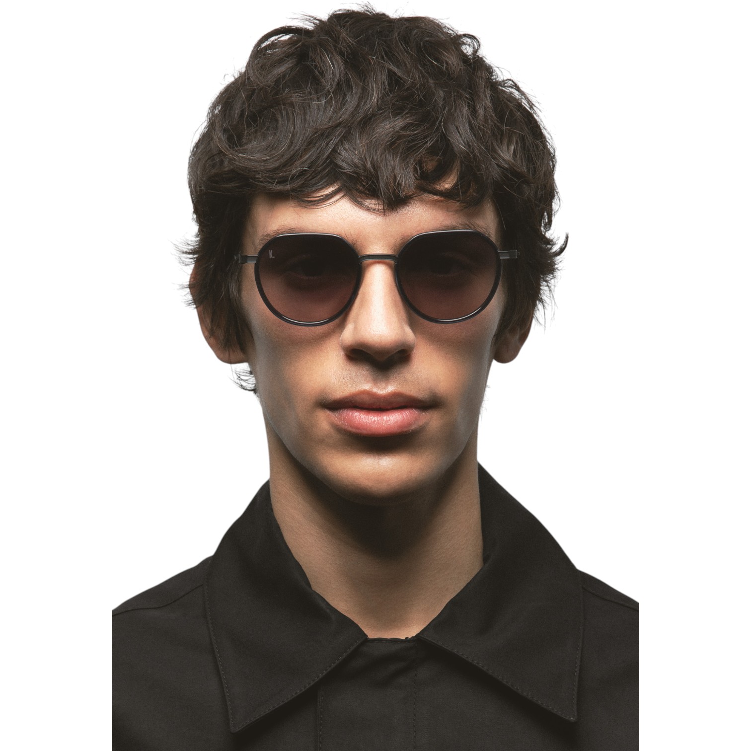 Kaleos Siefert Mat Siyah Titanyum Unisex Güneş Gözlüğü - Görsel 4