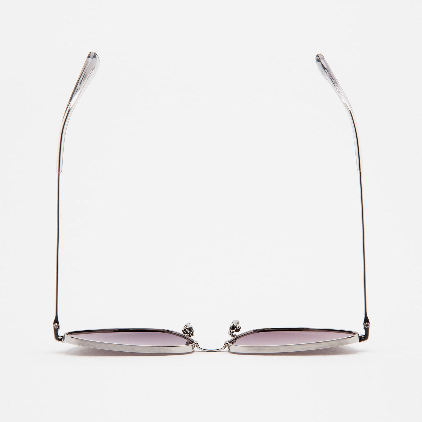 Kaleos Swenson Gümüş Cat Eye Kadın Güneş Gözlüğü - Görsel 3