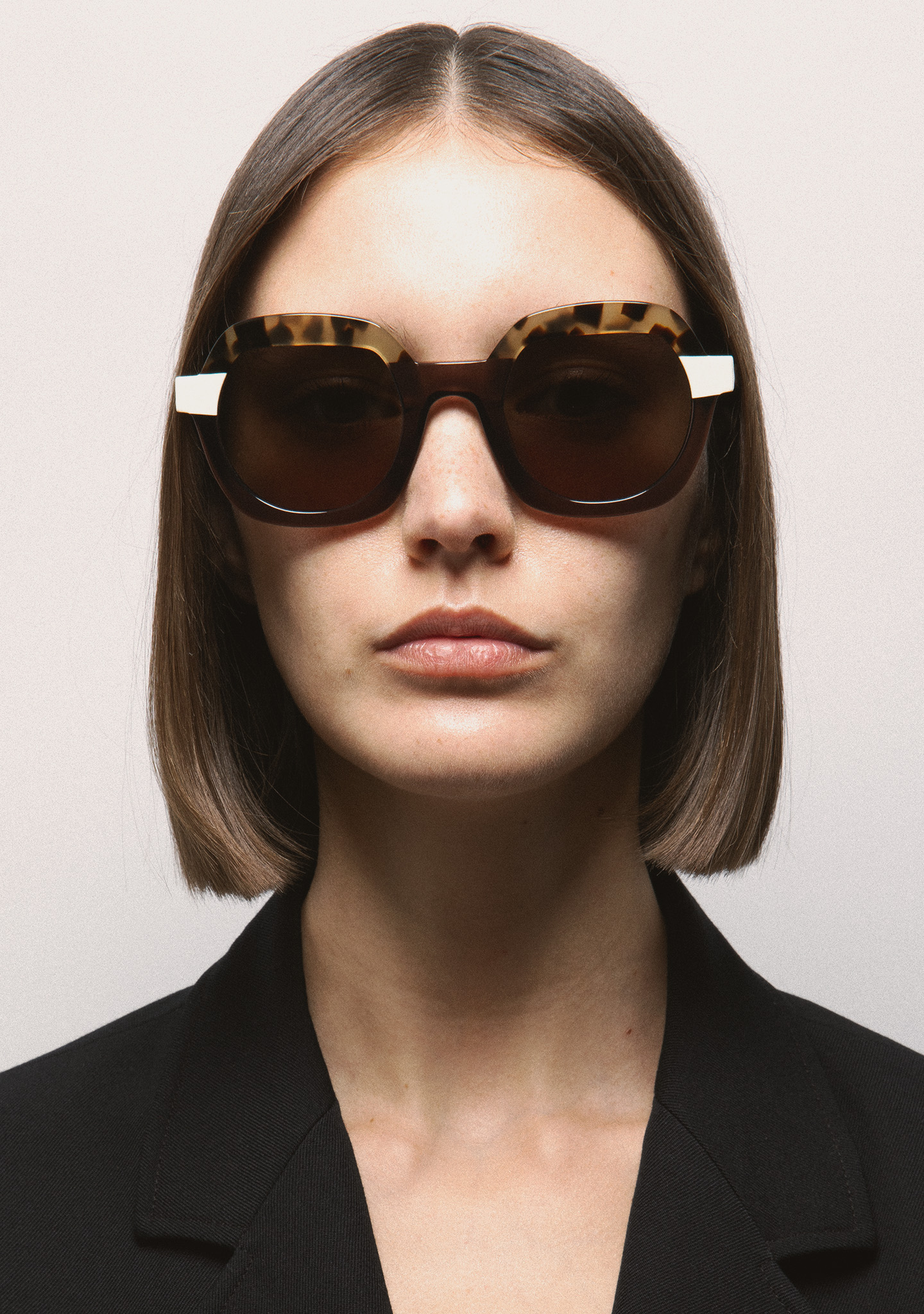 Kaleos Webb Leopar Kadın Güneş Gözlüğü - Görsel 4