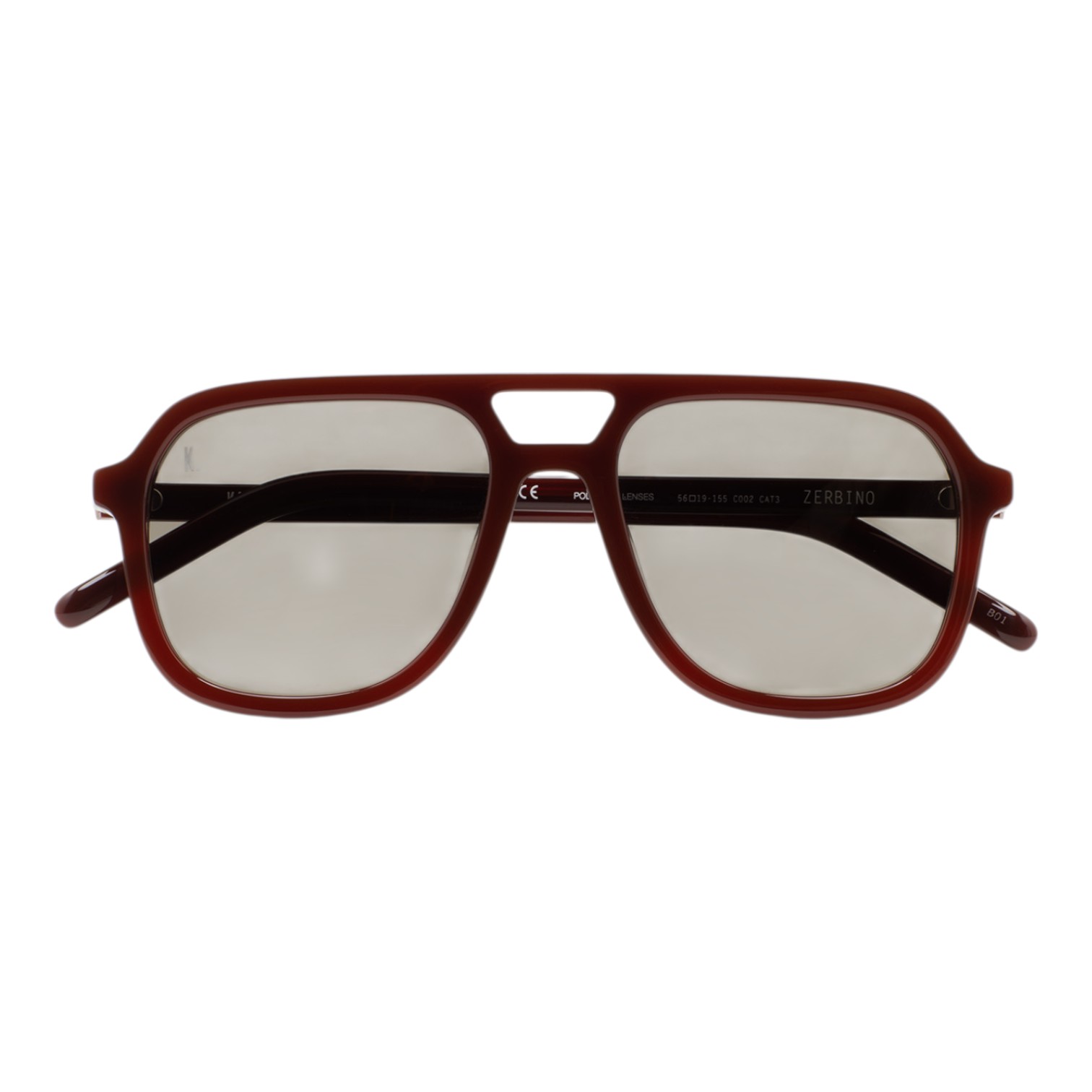 Kaleos Zebrino Kahverengi Unisex Güneş Gözlüğü