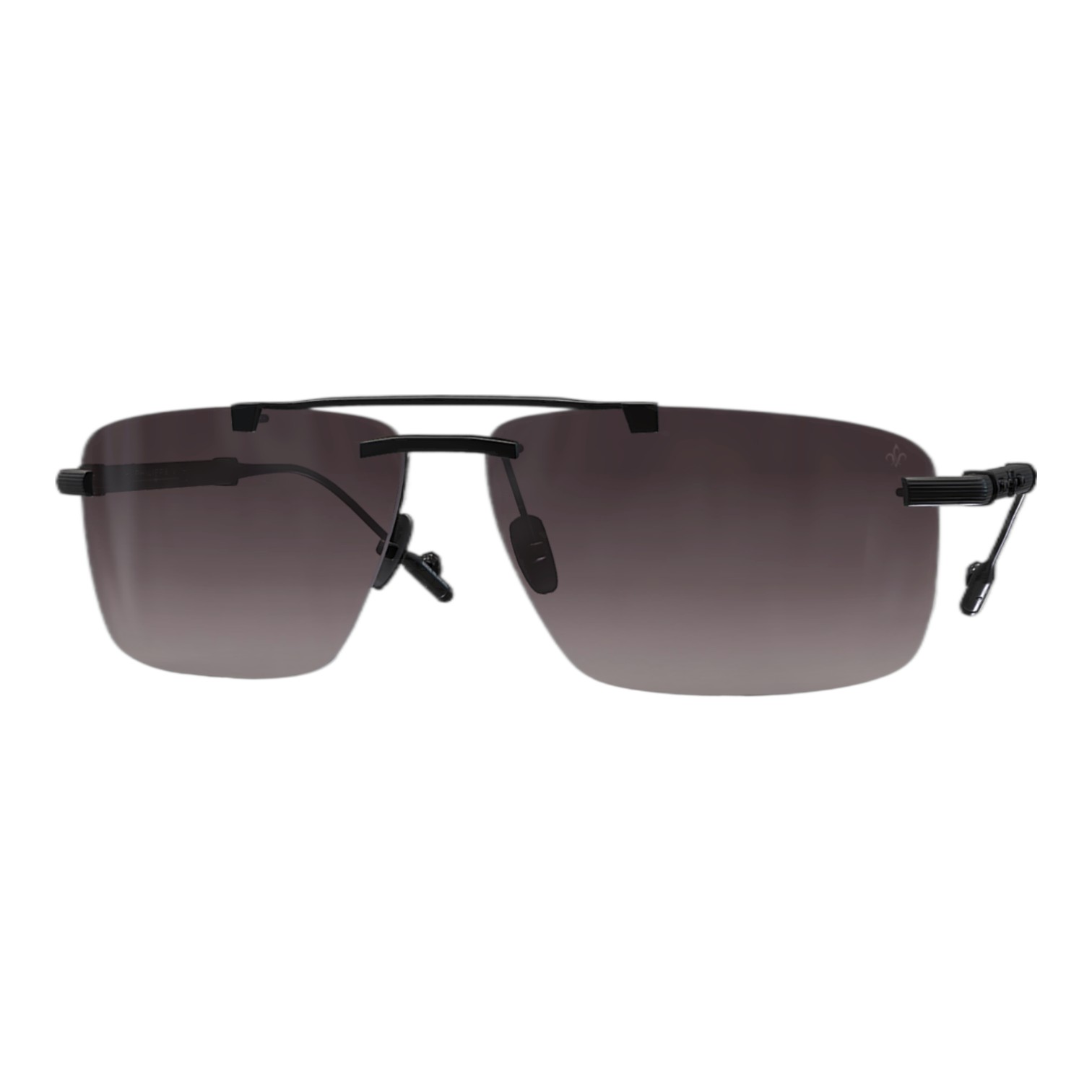 Philippe V N30 Mat Siyah Titanyum Unisex Güneş Gözlüğü - Görsel 2