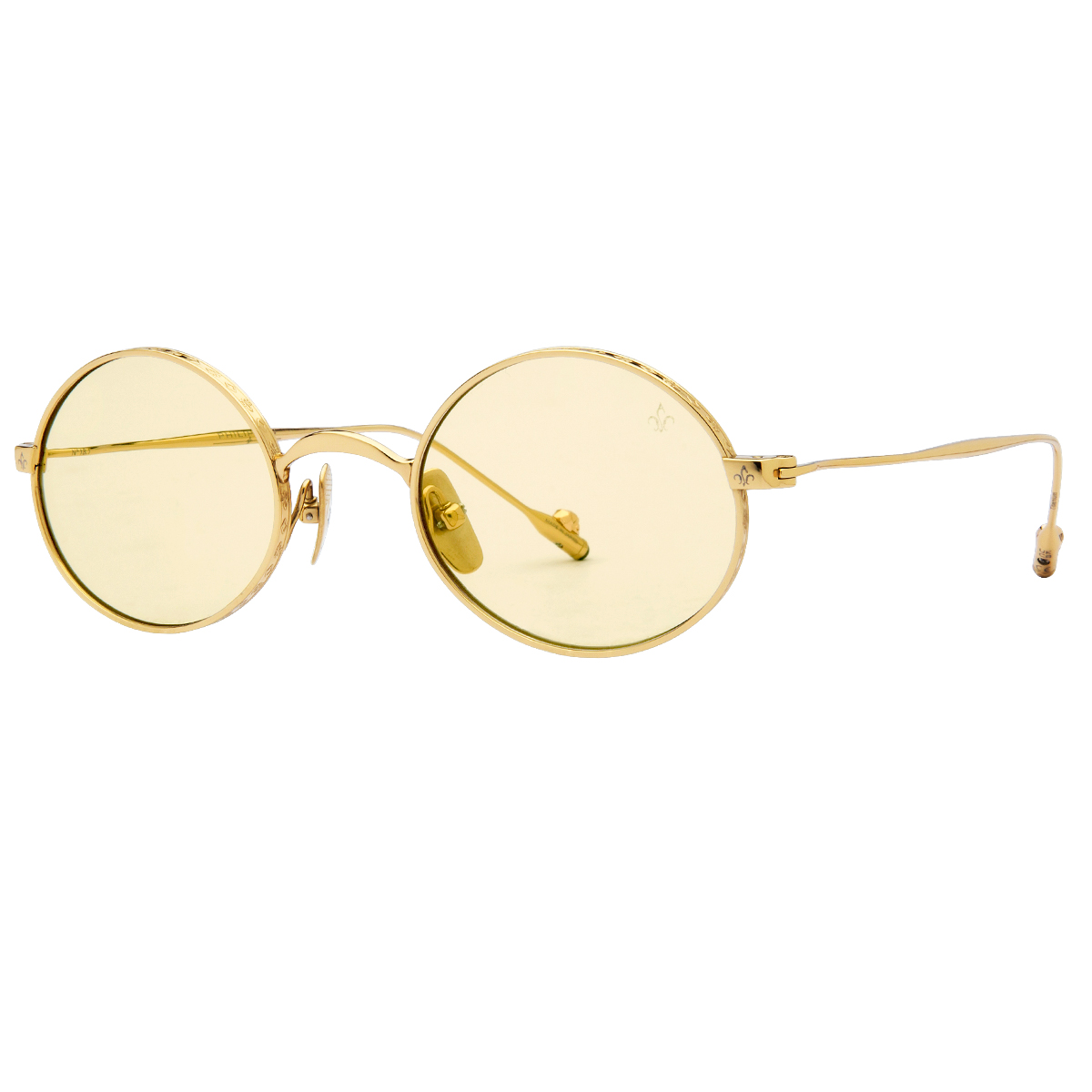 Philippe V N18.1 Altın Sarı Fotokromik Titanyum Unisex Güneş Gözlüğü - Görsel 2