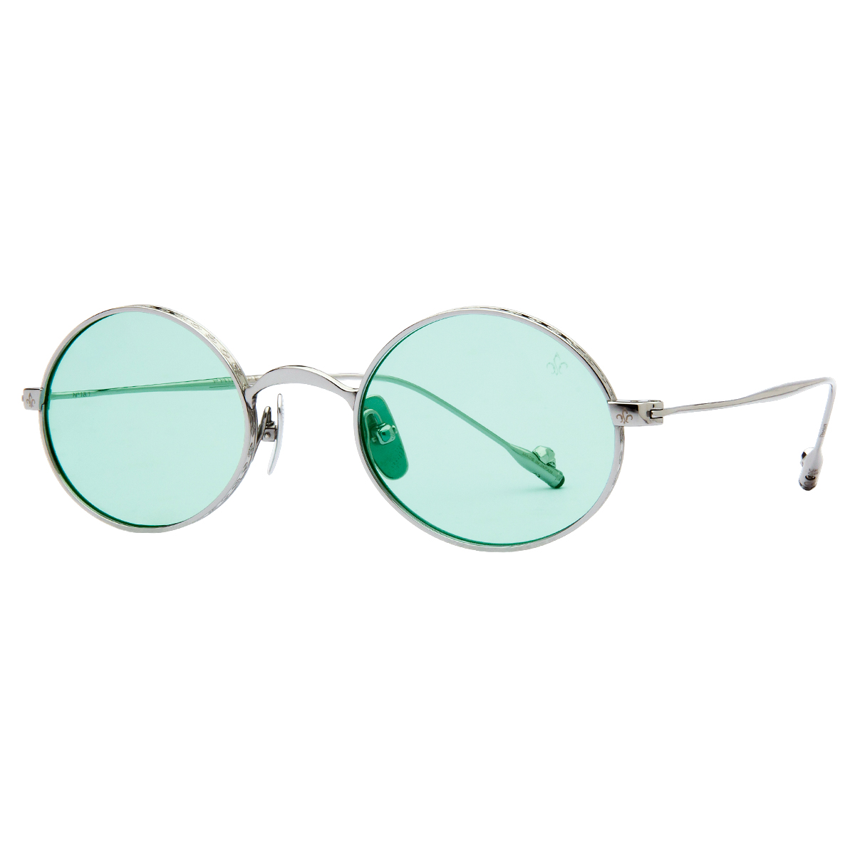 Philippe V N18.1 Gümüş Yeşil Fotokromik Titanyum Unisex Güneş Gözlüğü - Görsel 2