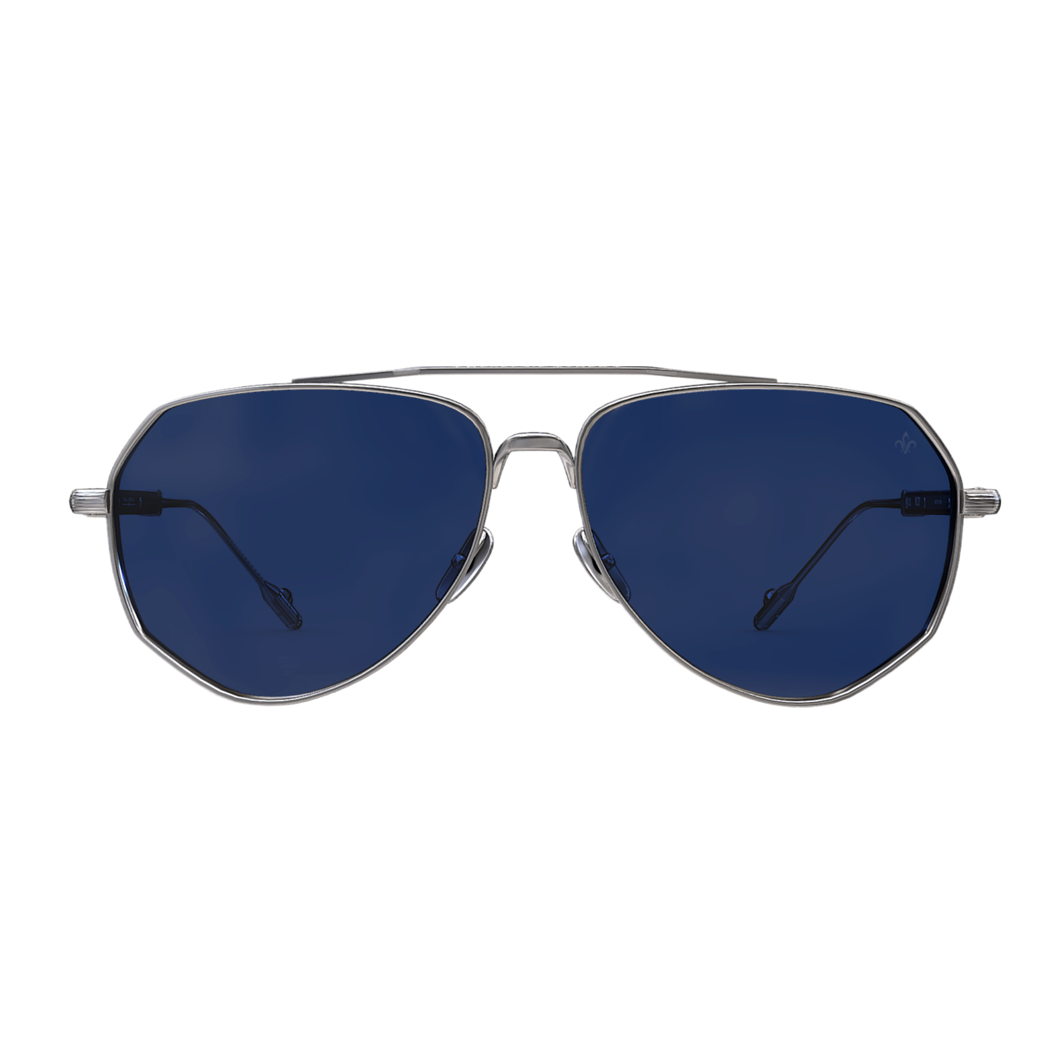 Philippe V N27 Gümüş Lacivert Polarize Unisex Güneş Gözlüğü