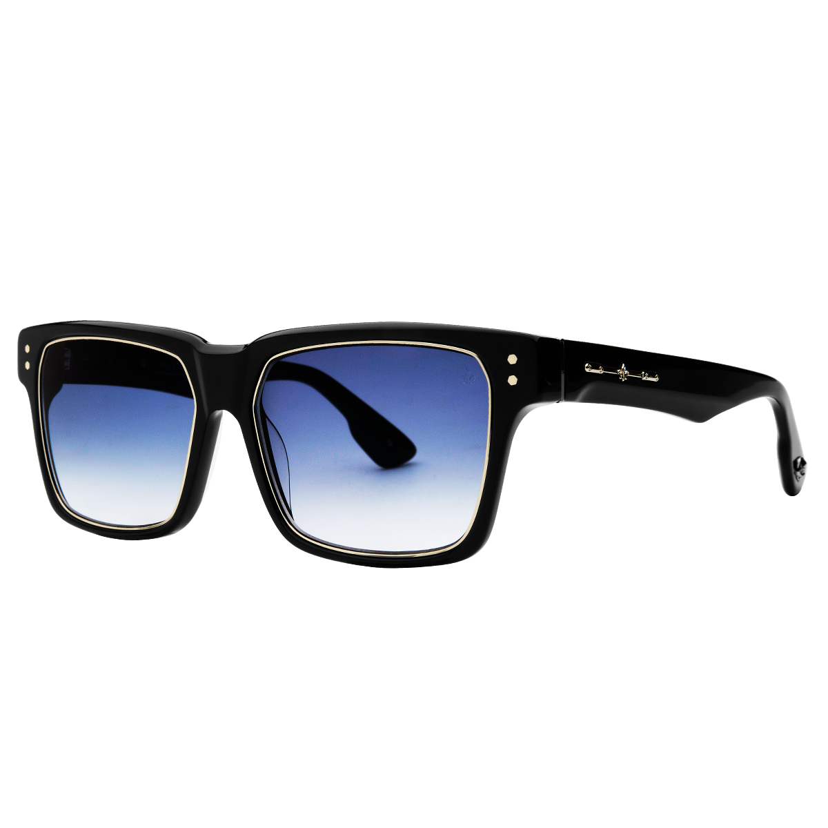 Philippe V N3.2 Siyah Lacivert Unisex Güneş Gözlüğü - Görsel 2