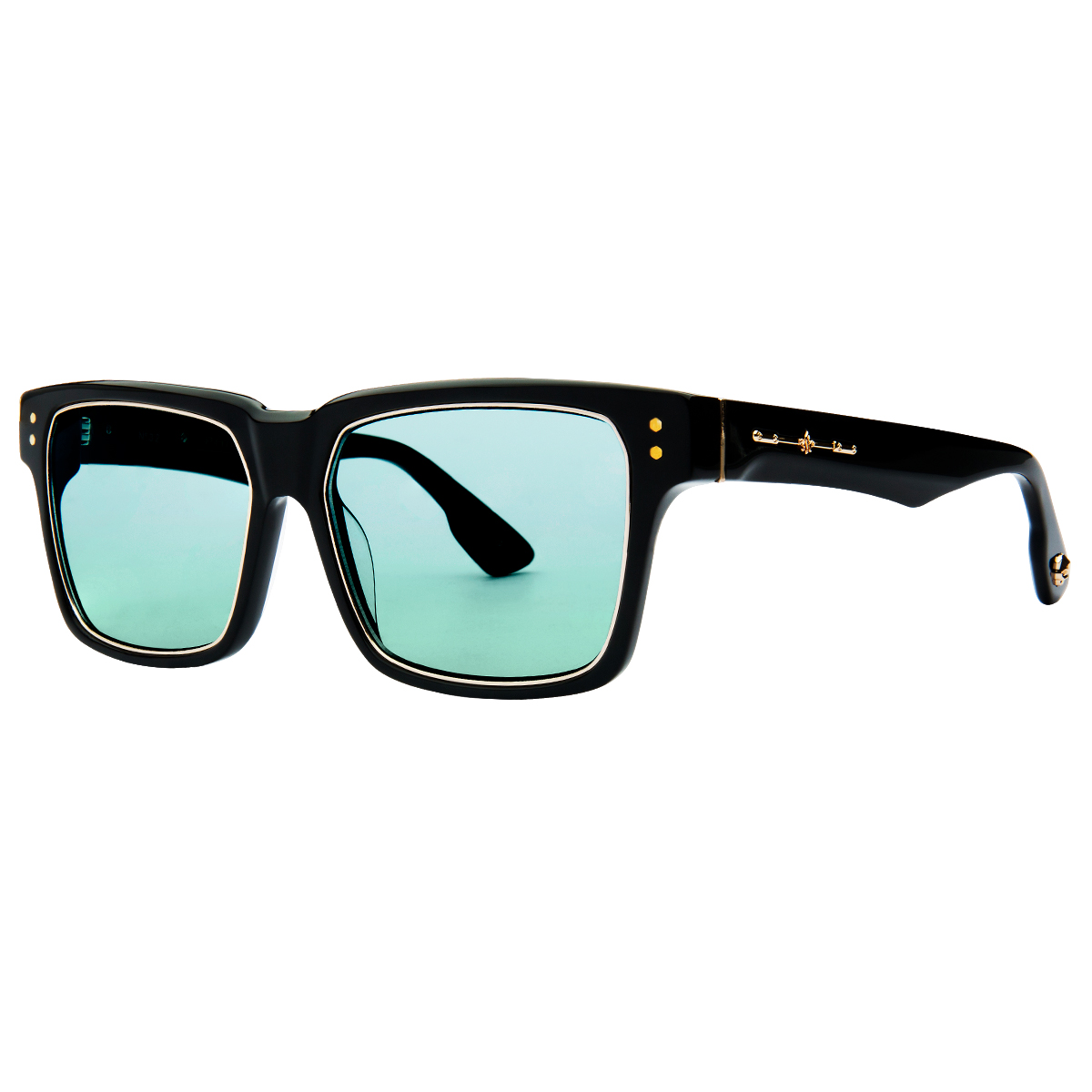 Philippe V N3.2 Siyah Yeşil Fotokromik Unisex Güneş Gözlüğü - Görsel 2