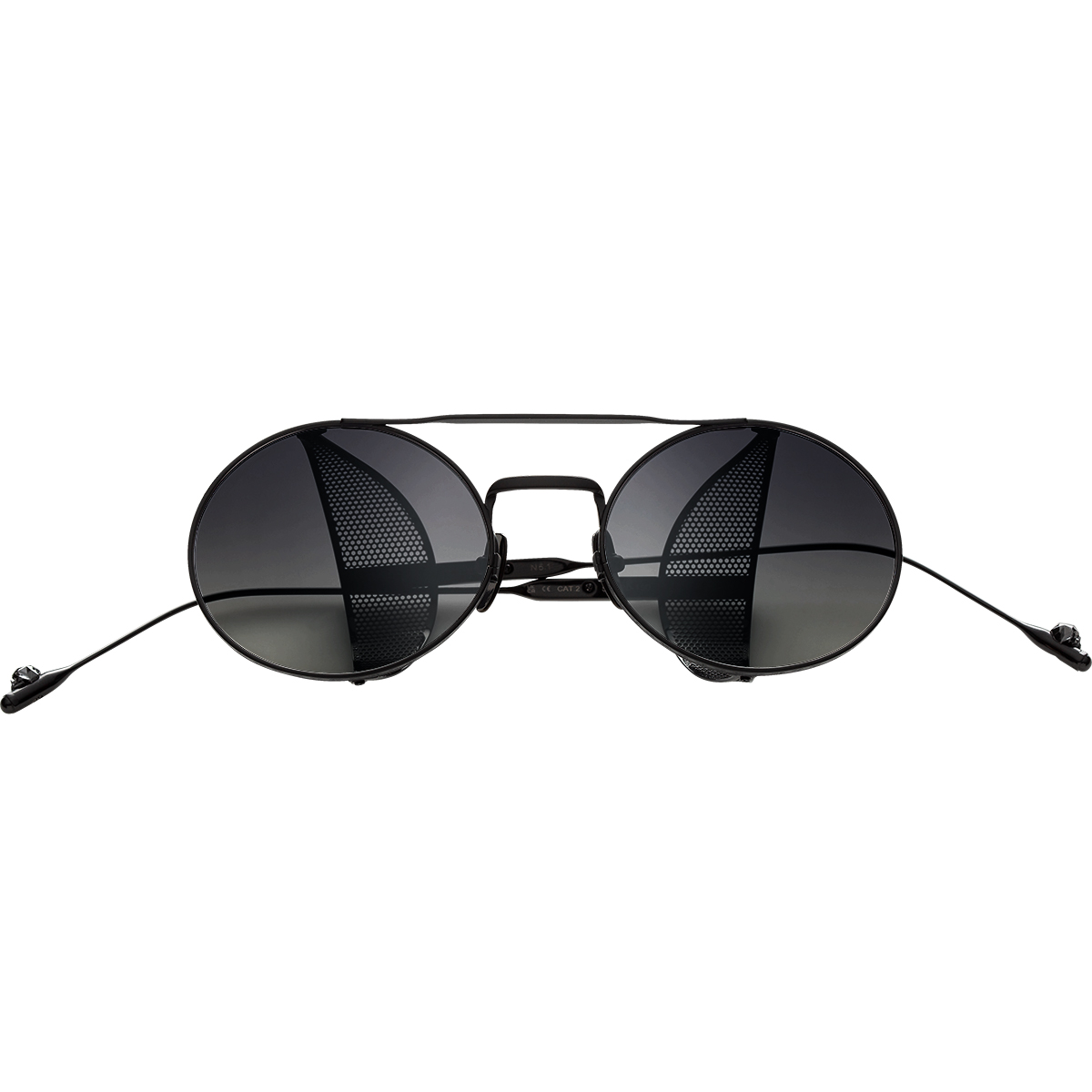 Philippe V N5.1 Mat Siyah Titanyum Unisex Güneş Gözlüğü