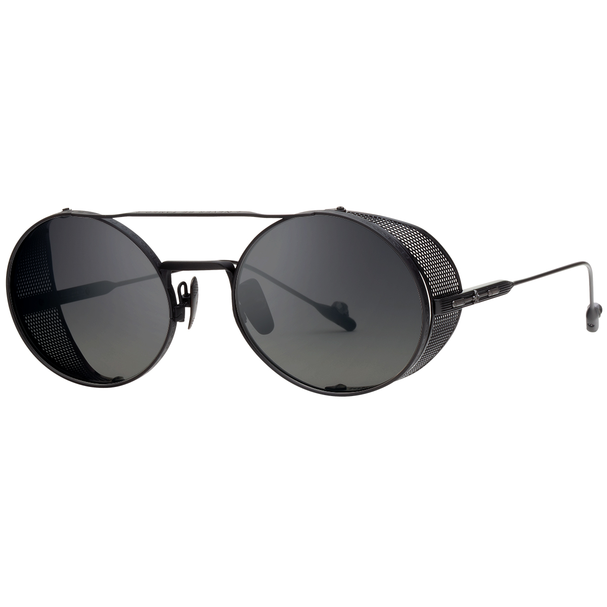 Philippe V N5.1 Mat Siyah Titanyum Unisex Güneş Gözlüğü - Görsel 2