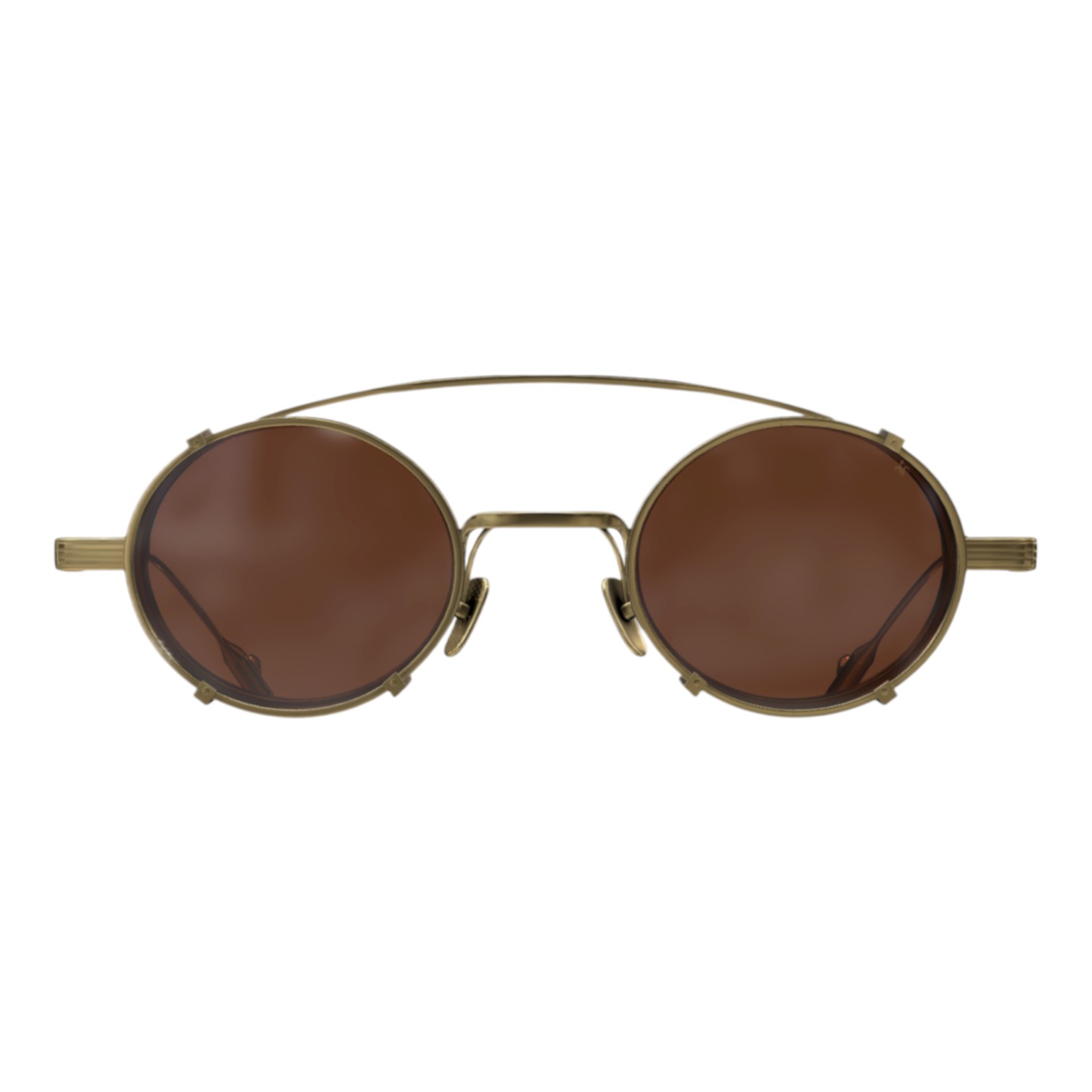 Philippe V X1.2 Altın Titanyum Unisex Güneş Gözlüğü - Görsel 2