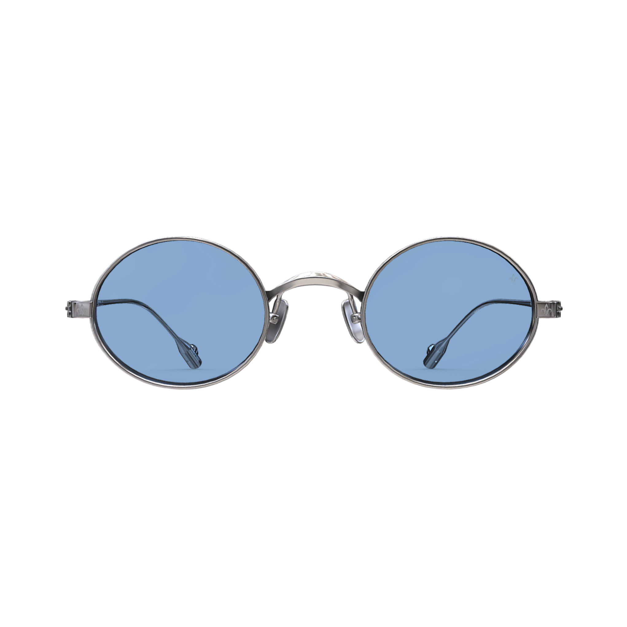 Philippe V X15 Gümüş Mavi Fotokromik Titanyum Unisex Güneş Gözlüğü