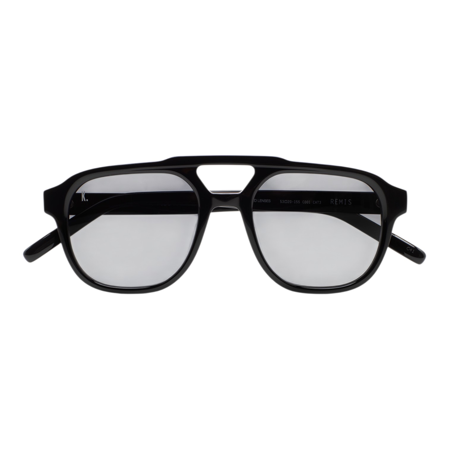 Kaleos Remis Siyah Unisex Güneş Gözlüğü