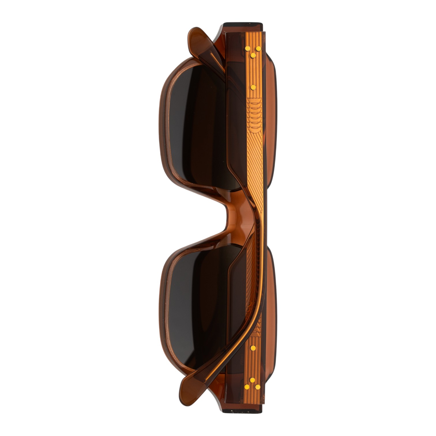 Unique Design Milano Revel Kahverengi Unisex Güneş Gözlüğü - Görsel 3