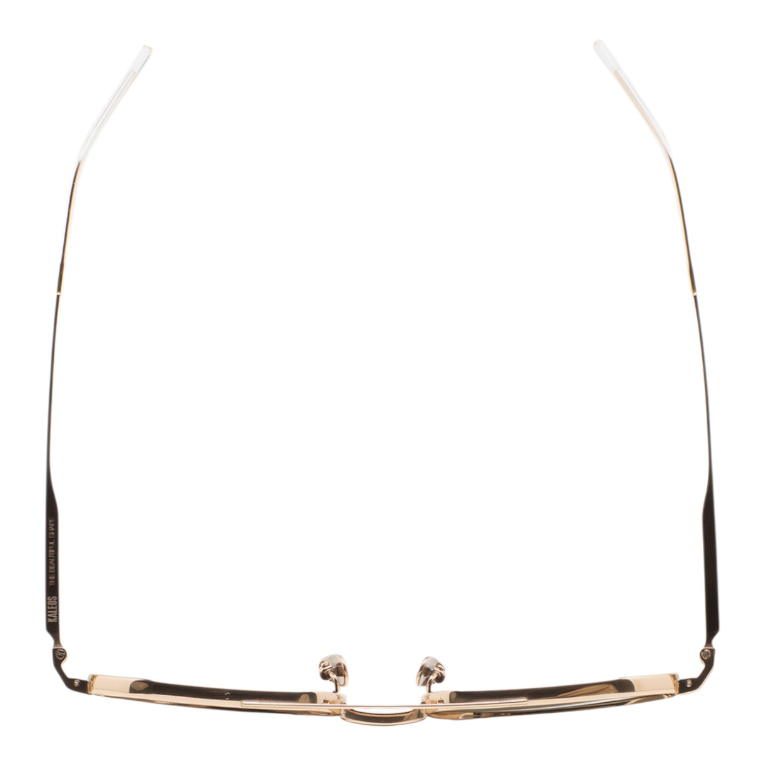 Kaleos Ross Altın Titanyum Unisex Güneş Gözlüğü - Görsel 3