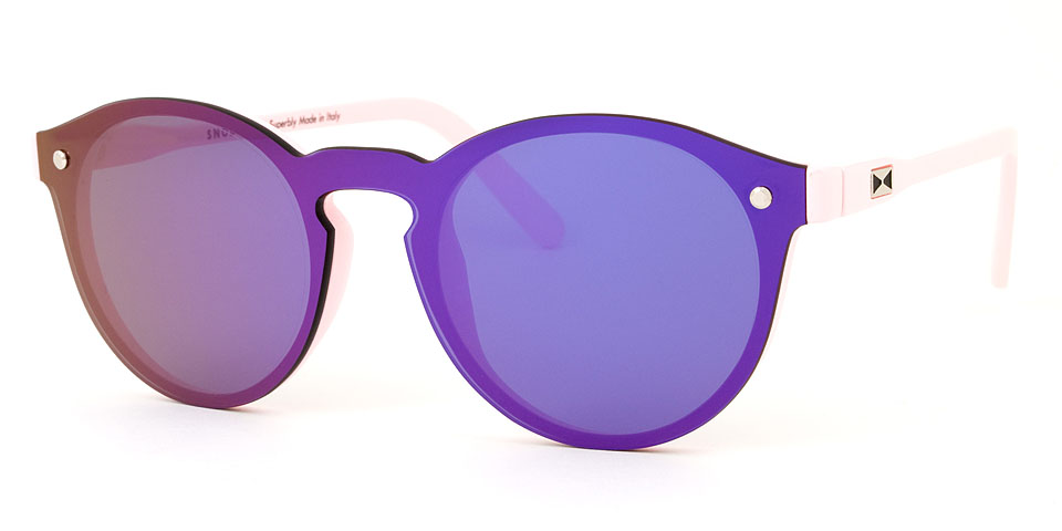 Snob Milano Dogui Bebek Pembesi Unisex Güneş Gözlüğü - Görsel 2