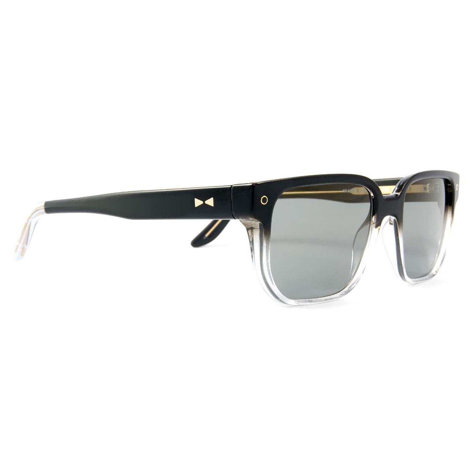 Snob Milano Crasto Sole Şeffaf Siyah Unisex Güneş Gözlüğü - Görsel 2