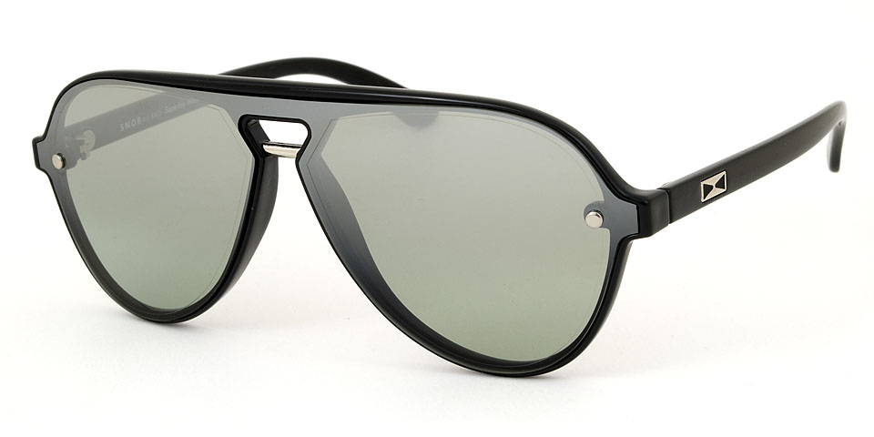 Snob Milano Manico Siyah Unisex Güneş Gözlüğü - Görsel 2