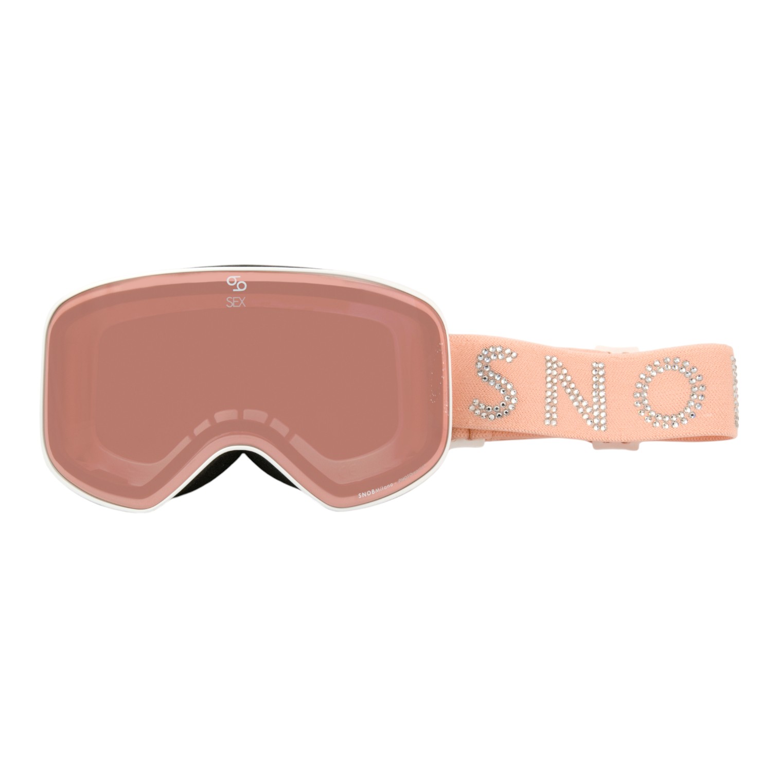 Snob Milano Sex Pembe Fotokromik Kadın Kayak Gözlüğü - Görsel 2