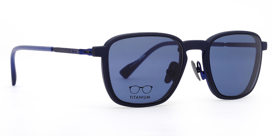 Snob Milano Special II Füme Titanyum Unisex Optik / Güneş Gözlüğü - Görsel 4