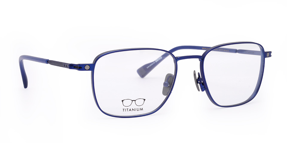 Snob Milano Special IV Lacivert Titanyum Unisex Optik / Güneş Gözlüğü - Görsel 3