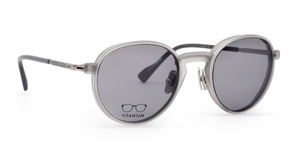 Snob Milano Special One Gri Titanyum Unisex Optik / Güneş Gözlüğü - Görsel 4