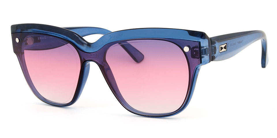 Snob Milano Vamp Lacivert Kadın Güneş Gözlüğü - Görsel 2