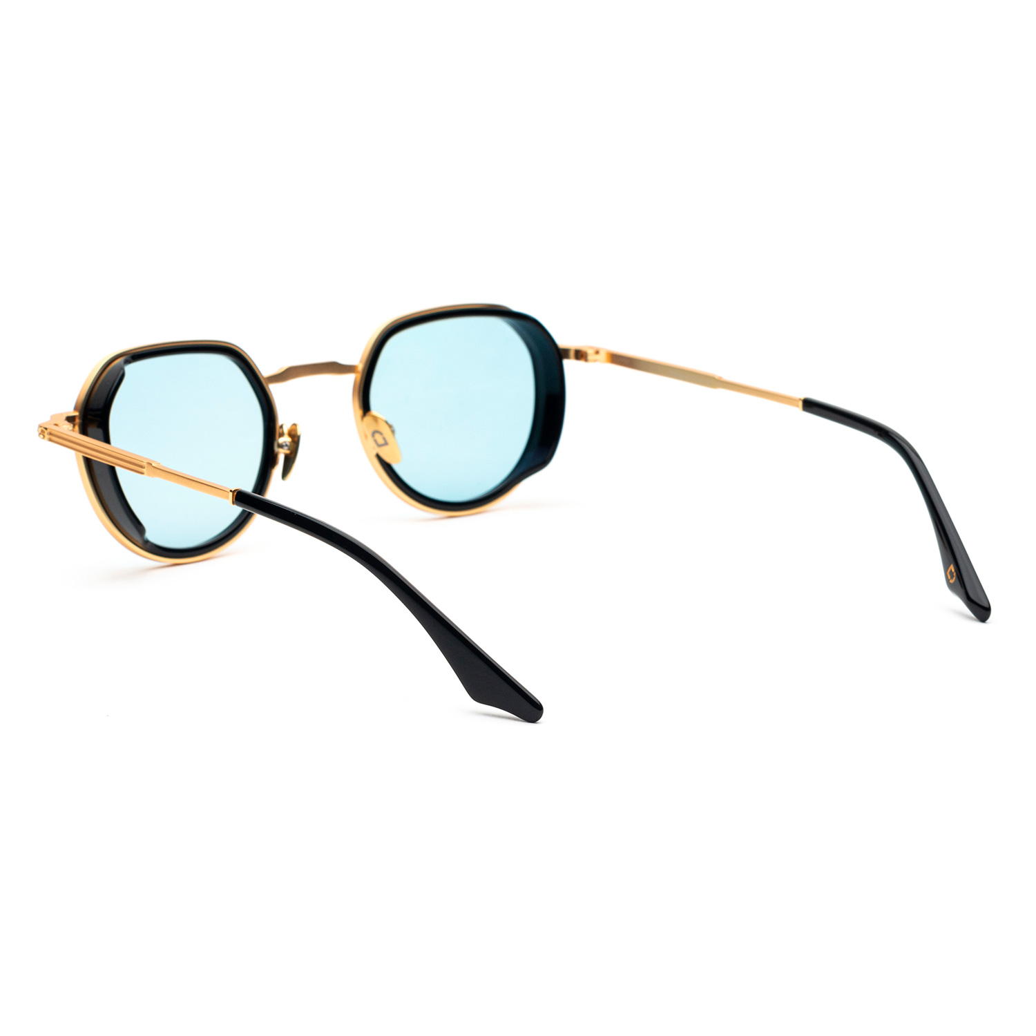 Soho London Barnet Altın Mavi Titanyum Unisex Güneş Gözlüğü - Görsel 4