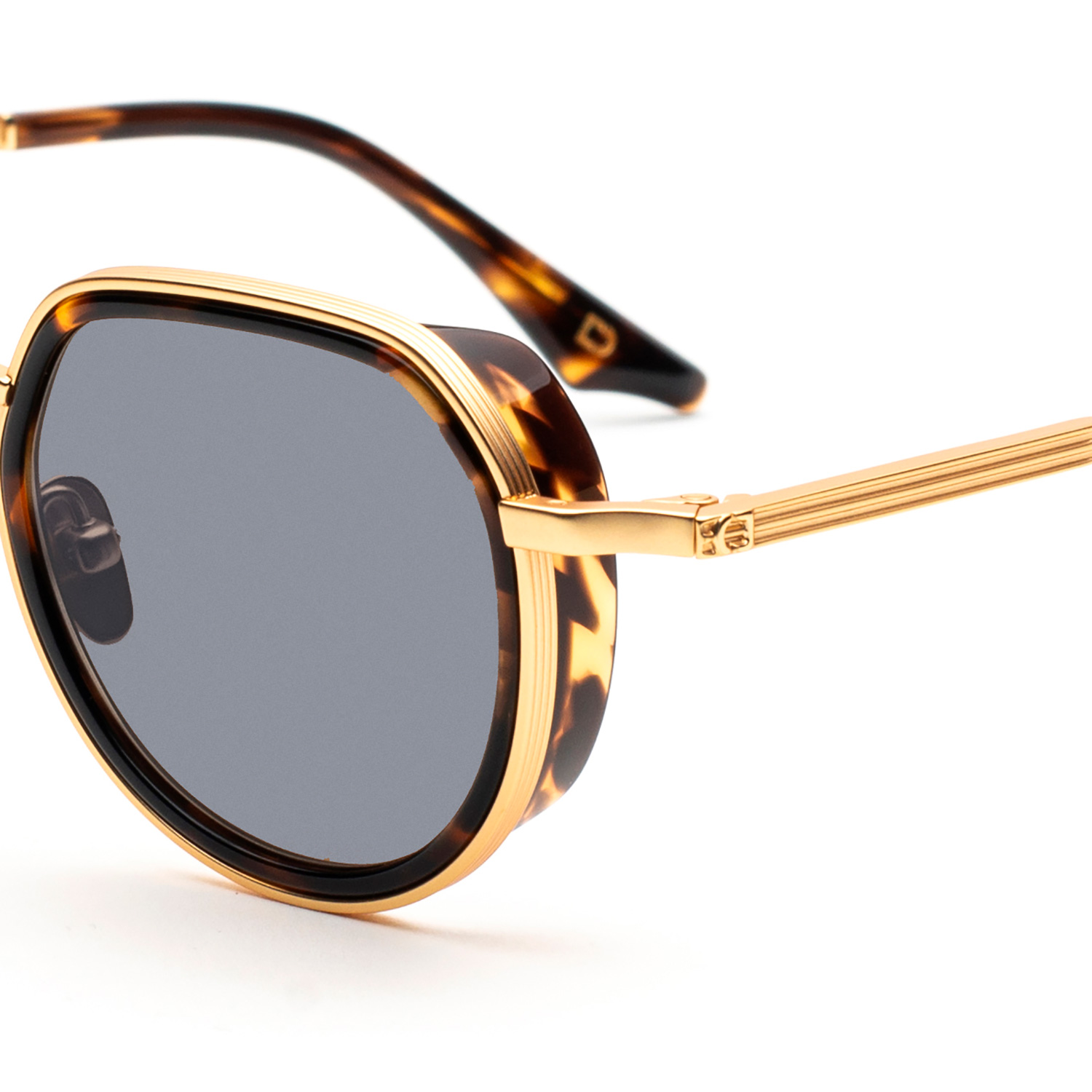 Soho London Barnet Altın Havana Titanyum Unisex Güneş Gözlüğü - Görsel 3