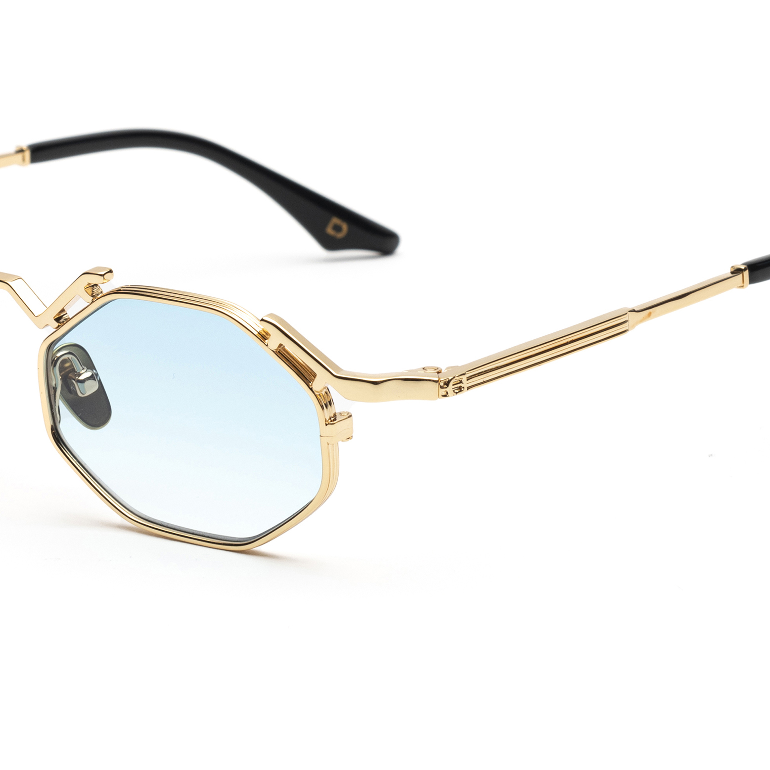 Soho London Bridge Altın Mavi Titanyum Unisex Güneş Gözlüğü - Görsel 3