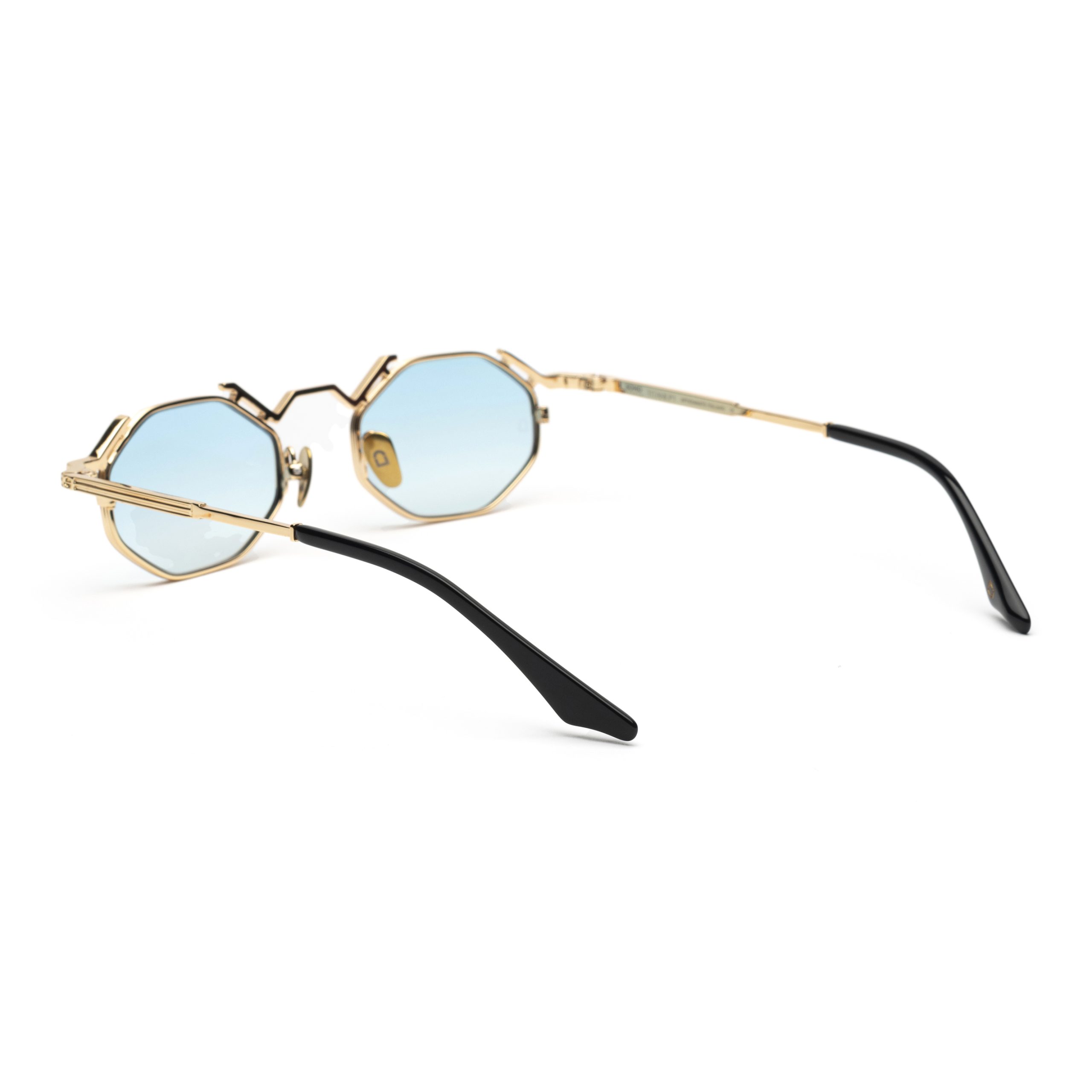 Soho London Bridge Altın Mavi Titanyum Unisex Güneş Gözlüğü - Görsel 4