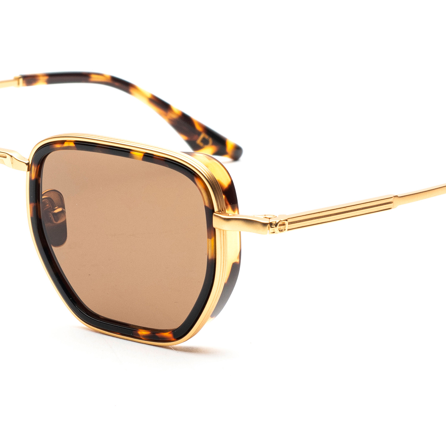 Soho London Camden Altın Havana Titanyum Unisex Güneş Gözlüğü - Görsel 3