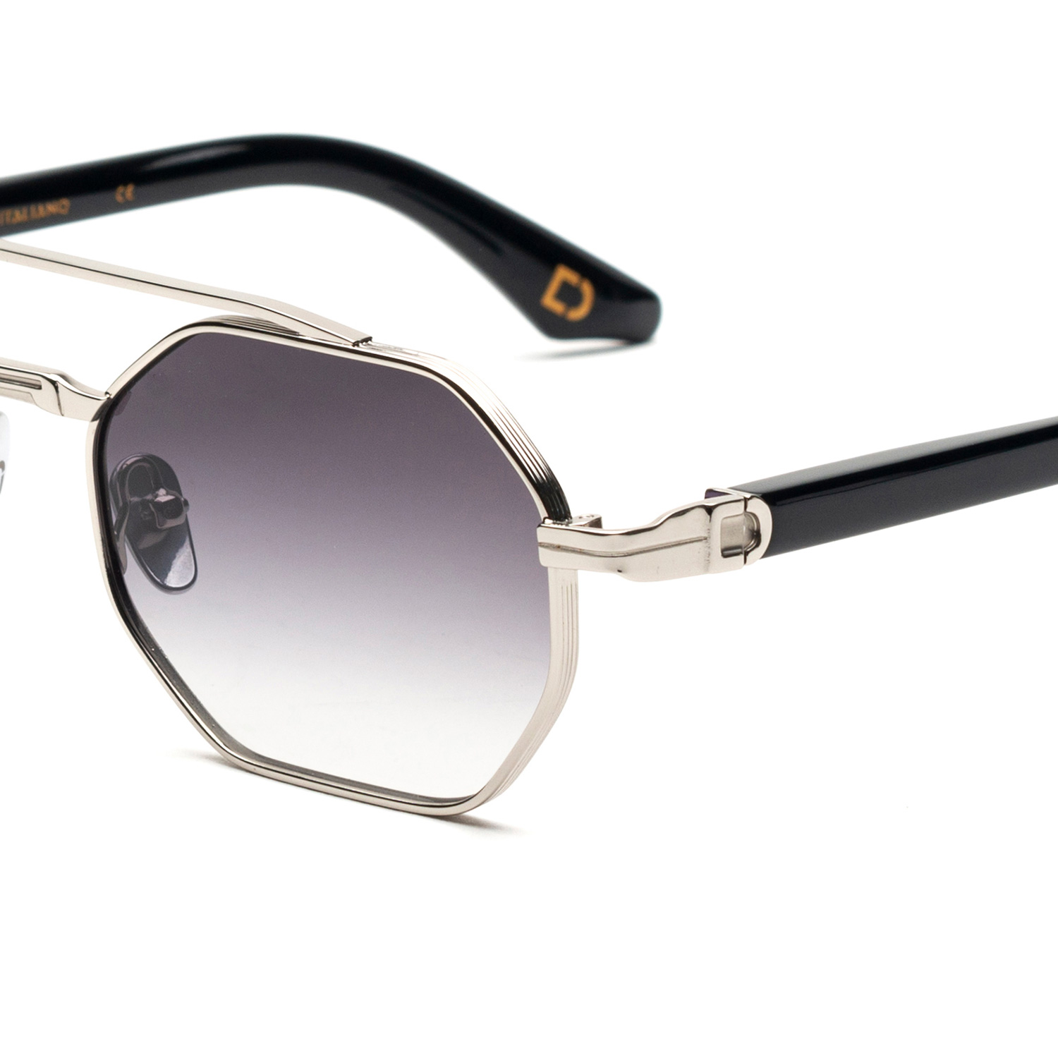 Soho London Castle Gümüş Titanyum Unisex Güneş Gözlüğü - Görsel 3