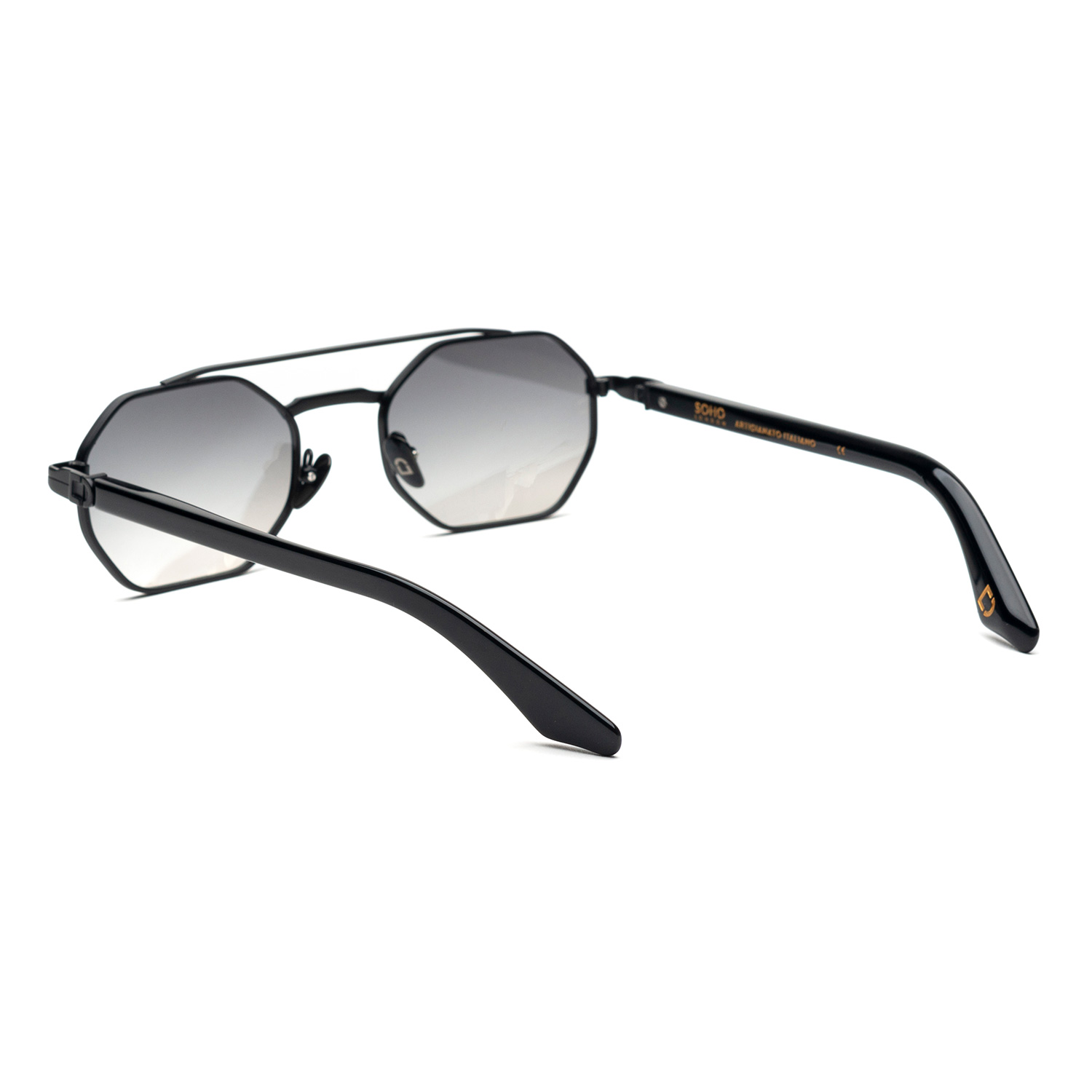 Soho London Castle Siyah Titanyum Unisex Güneş Gözlüğü - Görsel 4