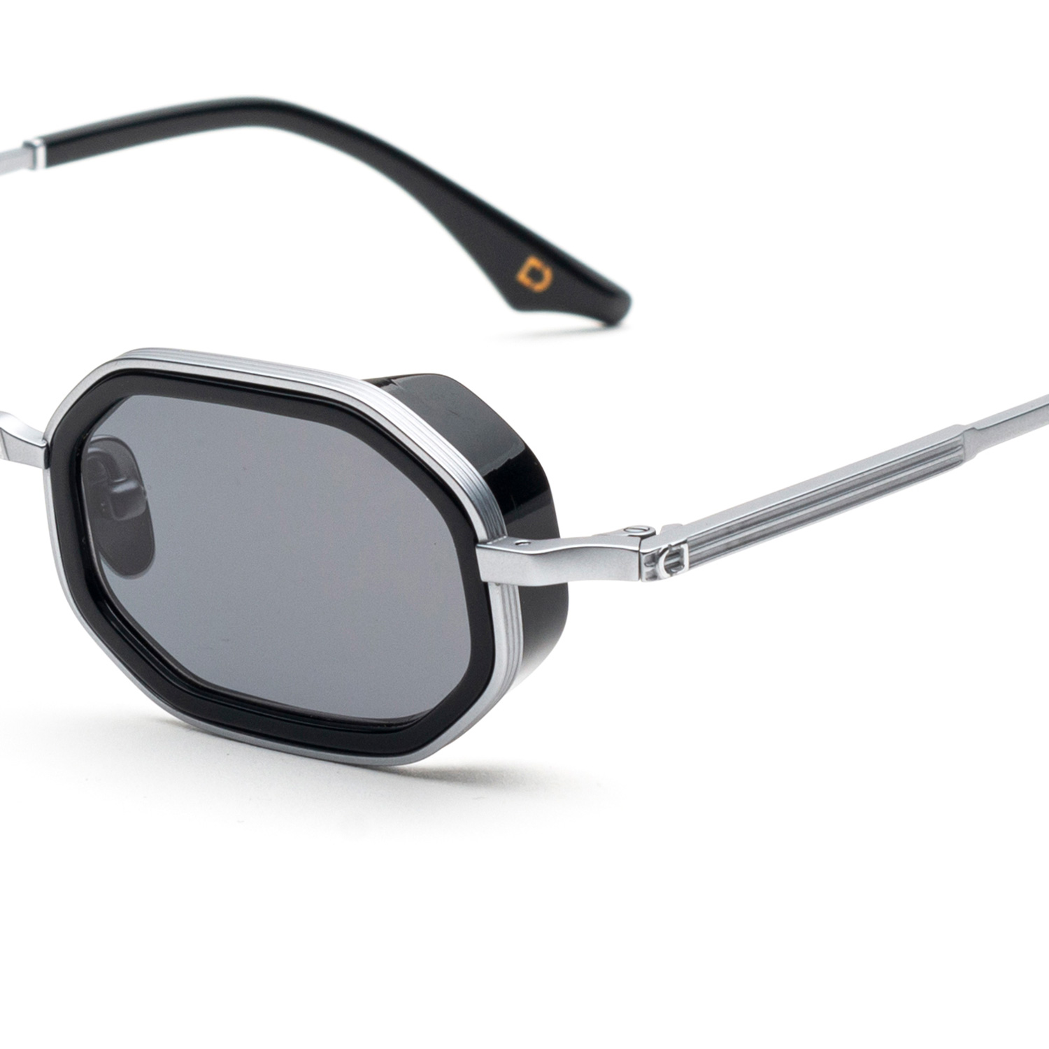Soho London Harrow Gümüş Siyah Titanyum Unisex Güneş Gözlüğü - Görsel 3